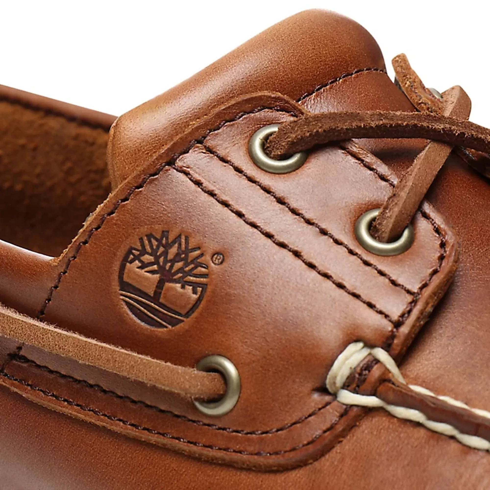 Timberland B'Classic Boat Shoe In Full Grain Leather' Brown Tb0A232Xf74 45685
