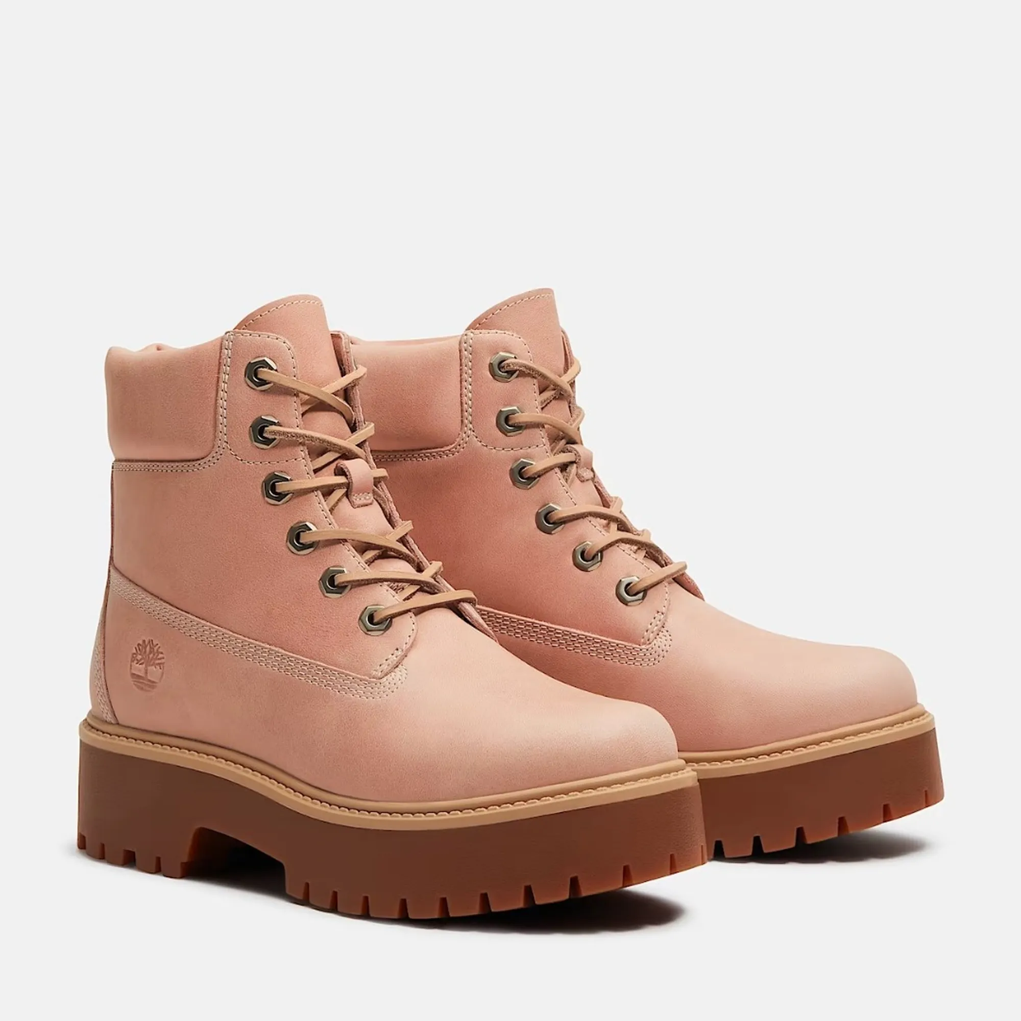 Timberland Stivale Con Plateau 6-Inch Stone Street Rosa Tb0A5Thxa8M 196251
