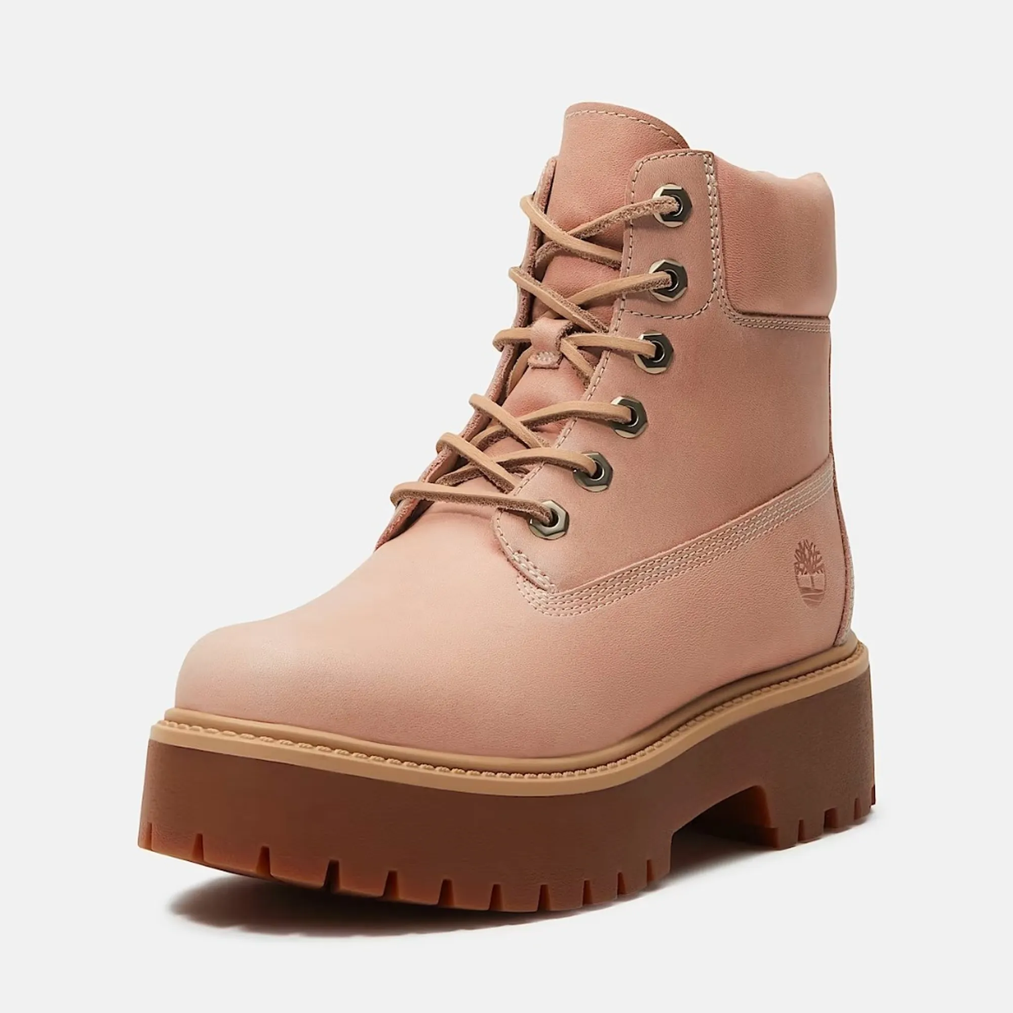 Timberland Stivale Con Plateau 6-Inch Stone Street Rosa Tb0A5Thxa8M 196253