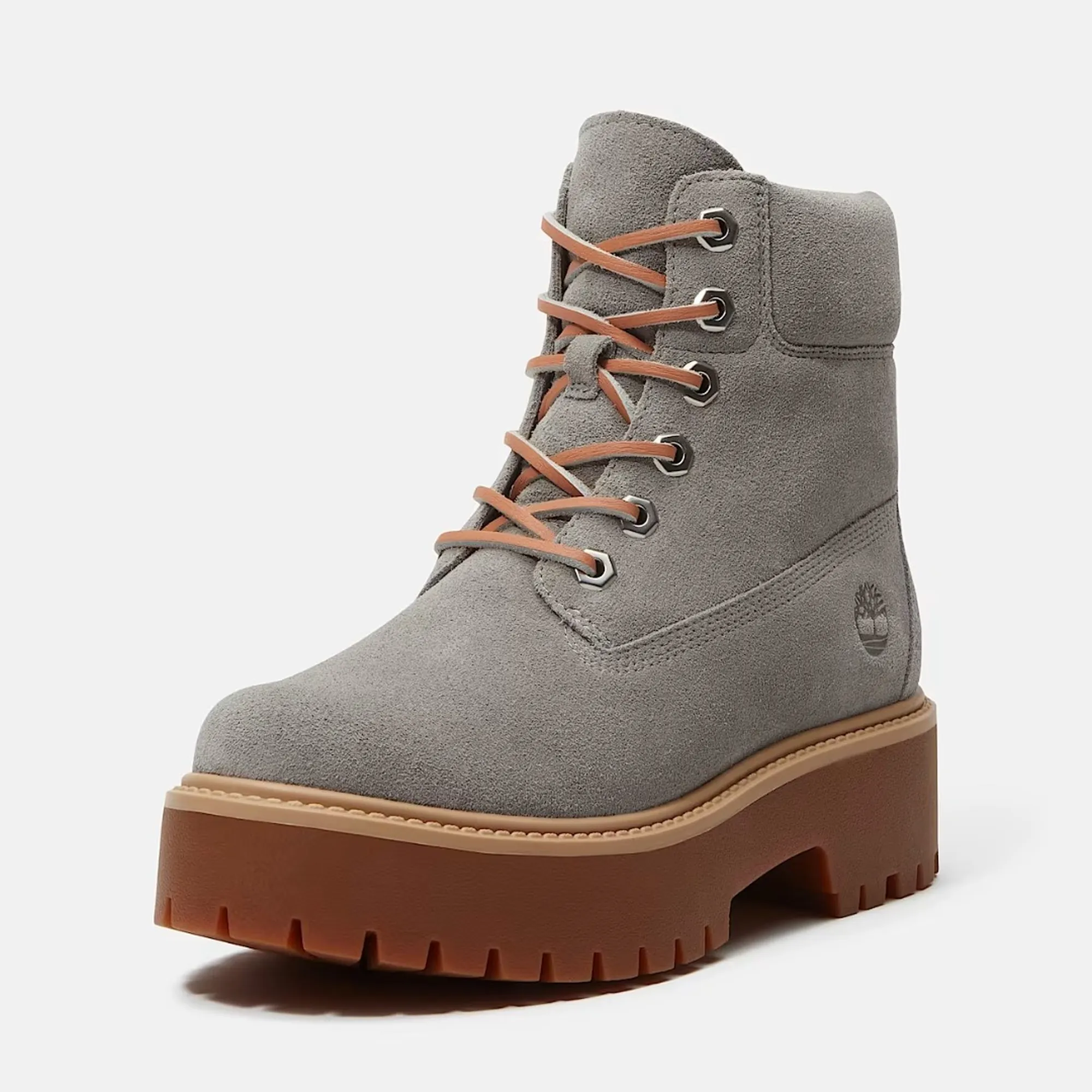 Timberland Stivale Stone Street 6 Cm Grigio Tb0A5Thxejr 192592