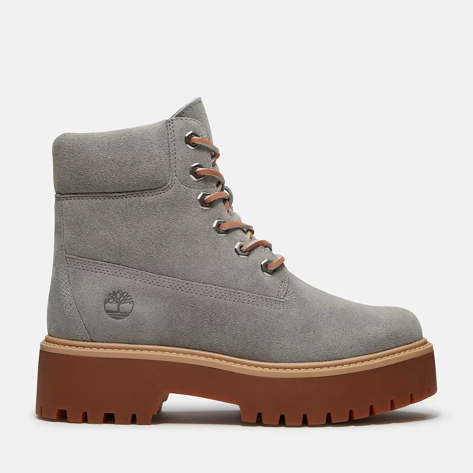 Timberland Stivale Stone Street 6 Cm Grigio Tb0A5Thxejr 192597