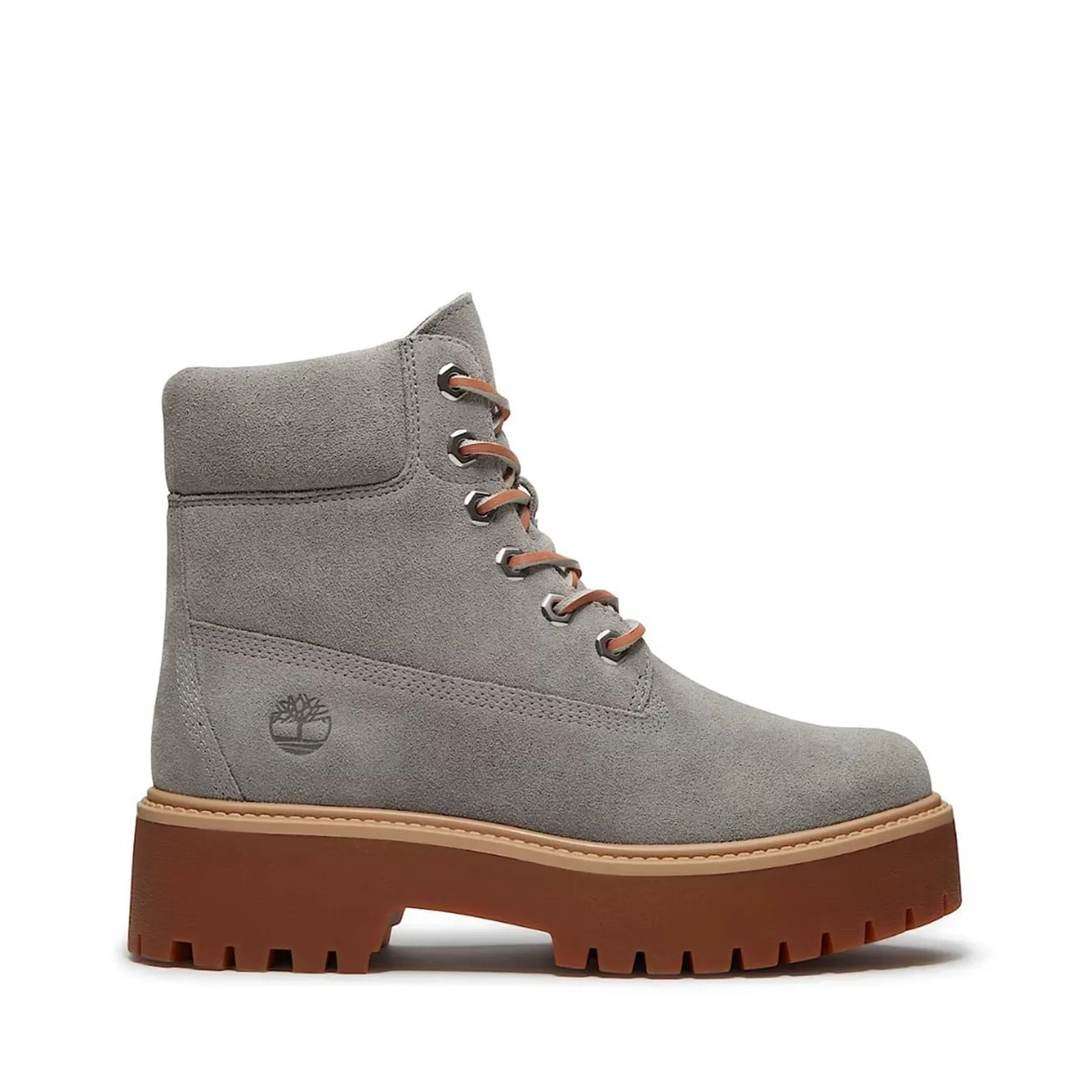 Timberland Stivale Stone Street 6 Cm Grigio Tb0A5Thxejr 195006