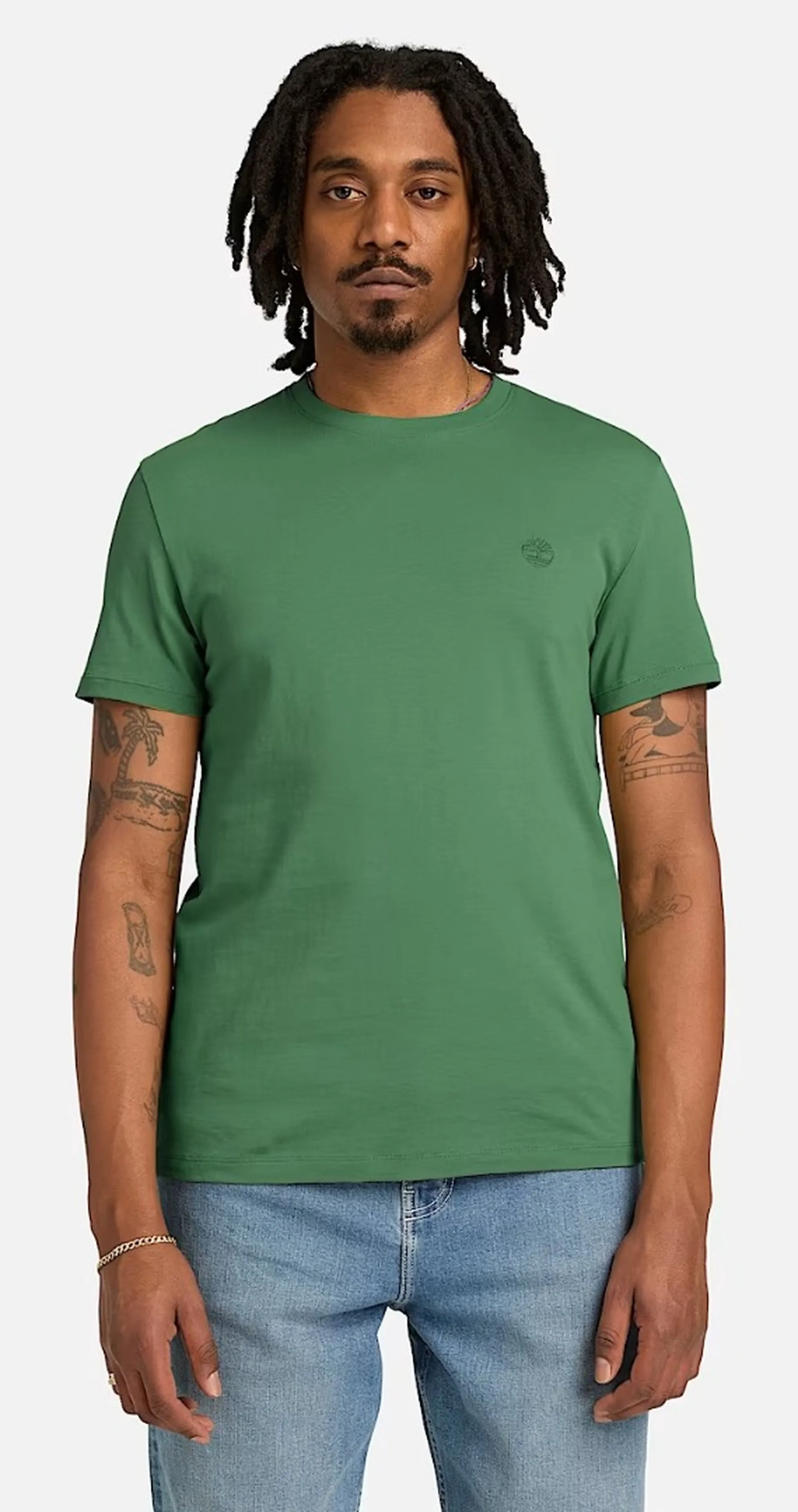 Timberland T-Shirt Dunstan River Verde Tb0A2Bpra6Z 176209