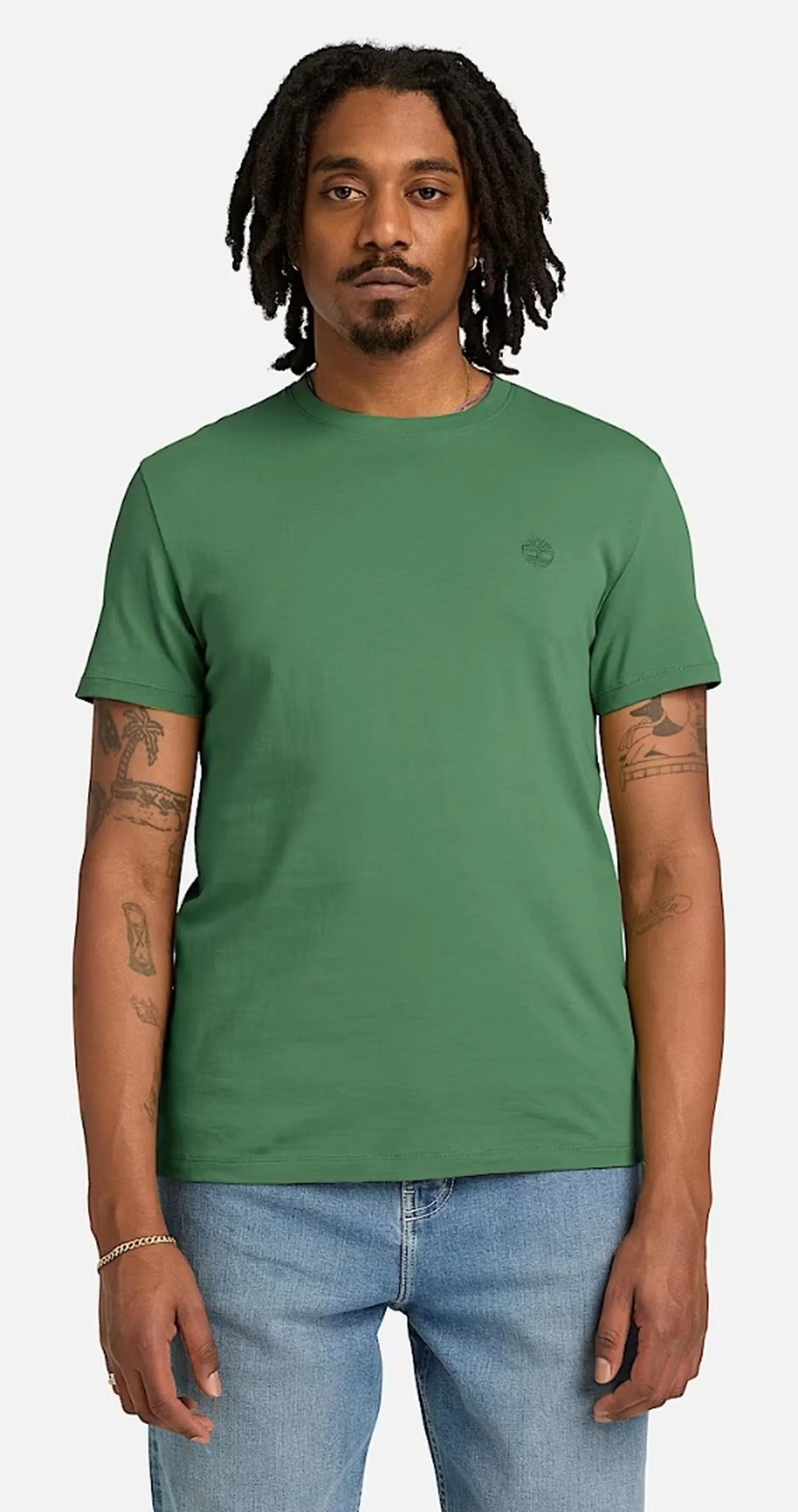 Timberland T-Shirt Dunstan River Verde Tb0A2Bpra6Z 176209
