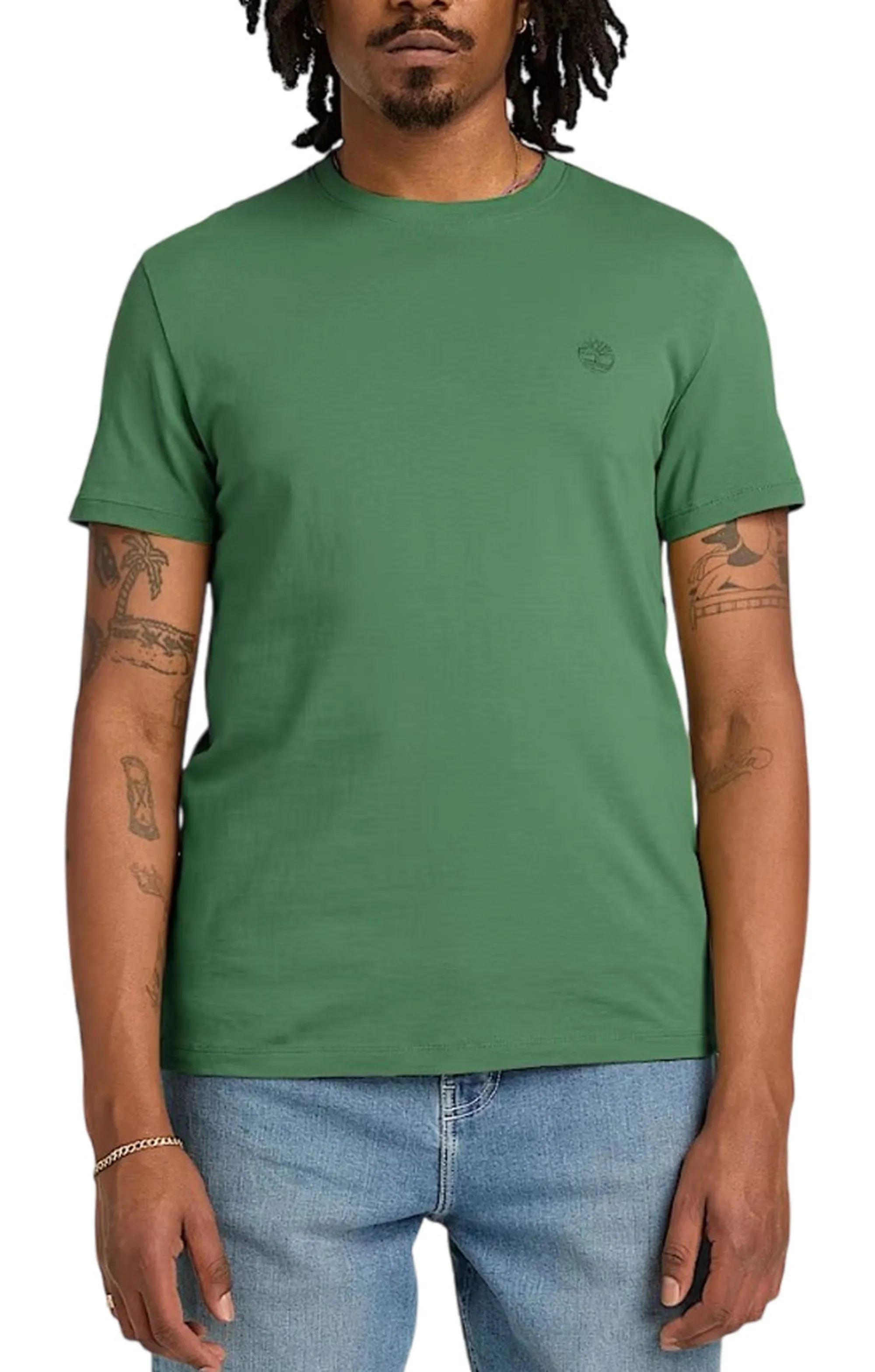 Timberland T-Shirt Dunstan River Verde Tb0A2Bpra6Z 177291