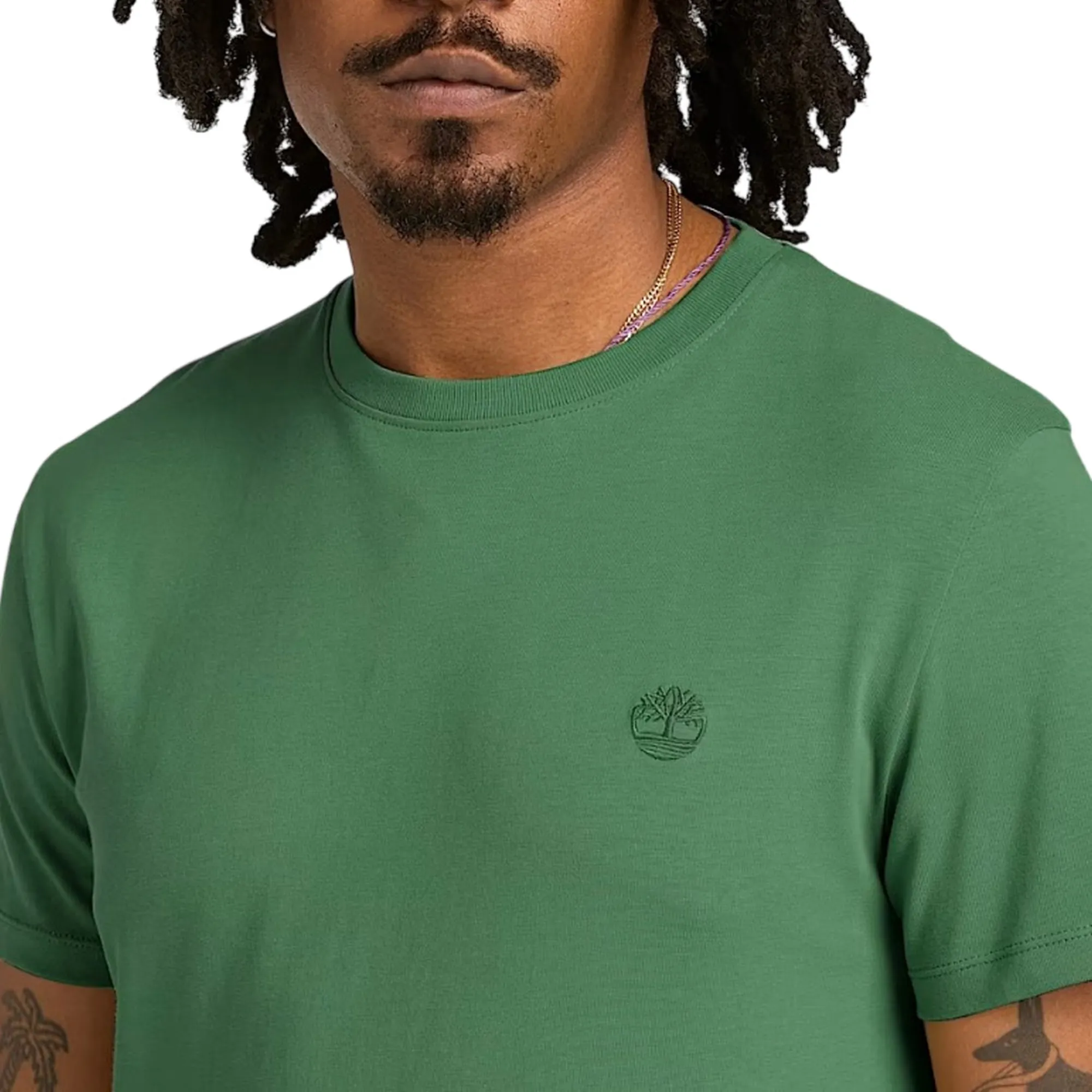 Timberland T-Shirt Dunstan River Verde Tb0A2Bpra6Z 177300