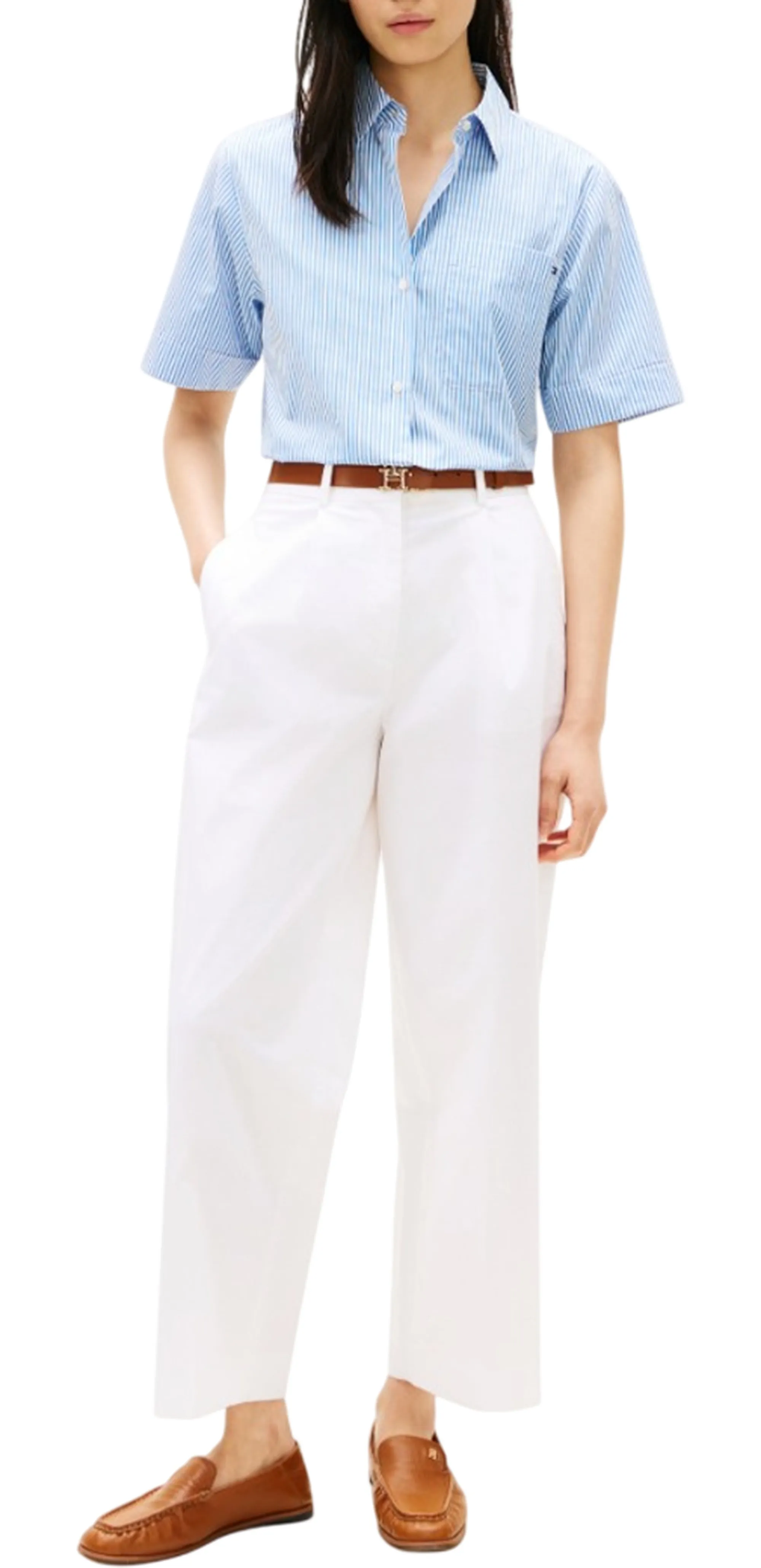 Tommy Hilfiger B'Shirt ' Sky Blue Ww0Ww48899 182151