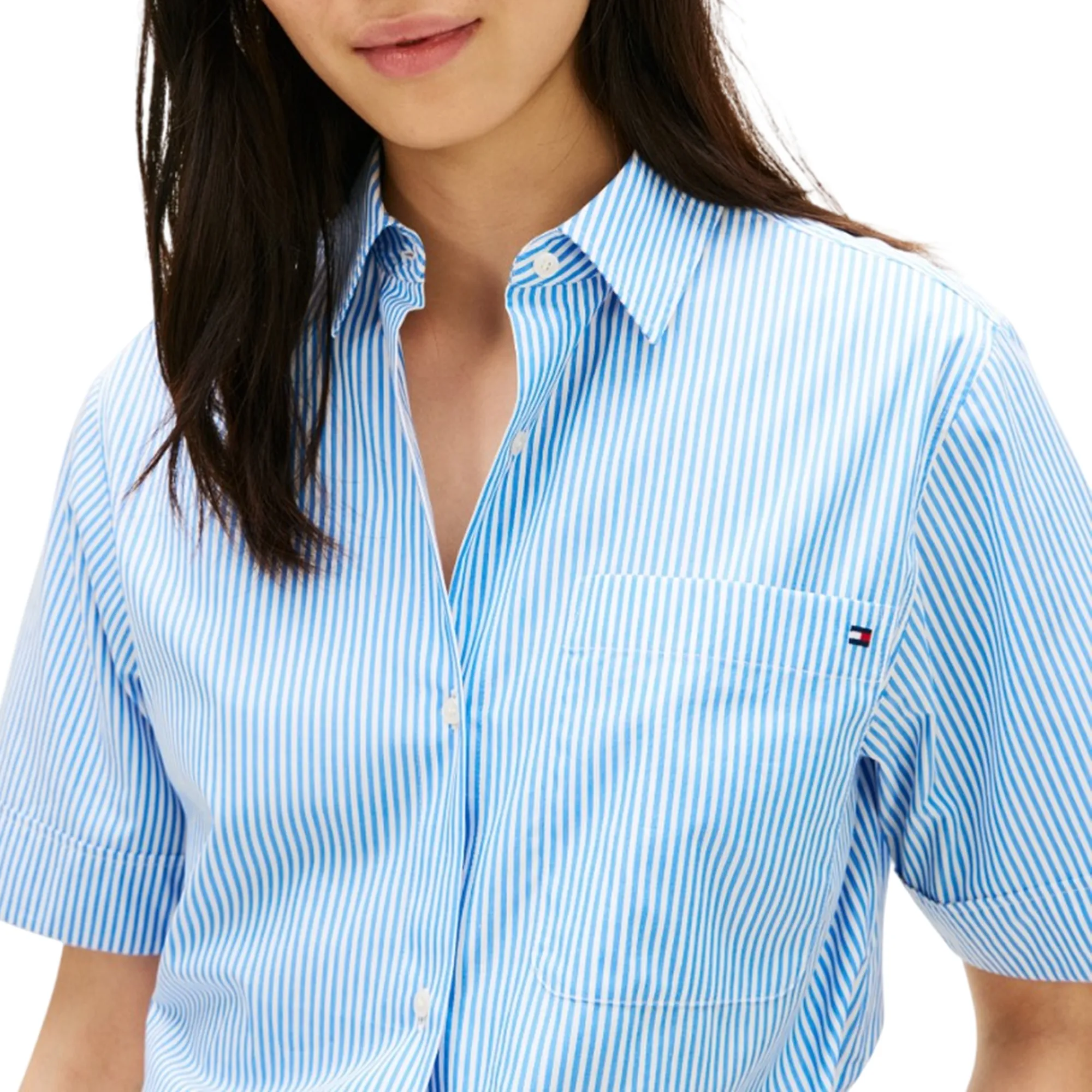 Tommy Hilfiger B'Shirt ' Sky Blue Ww0Ww48899 182154