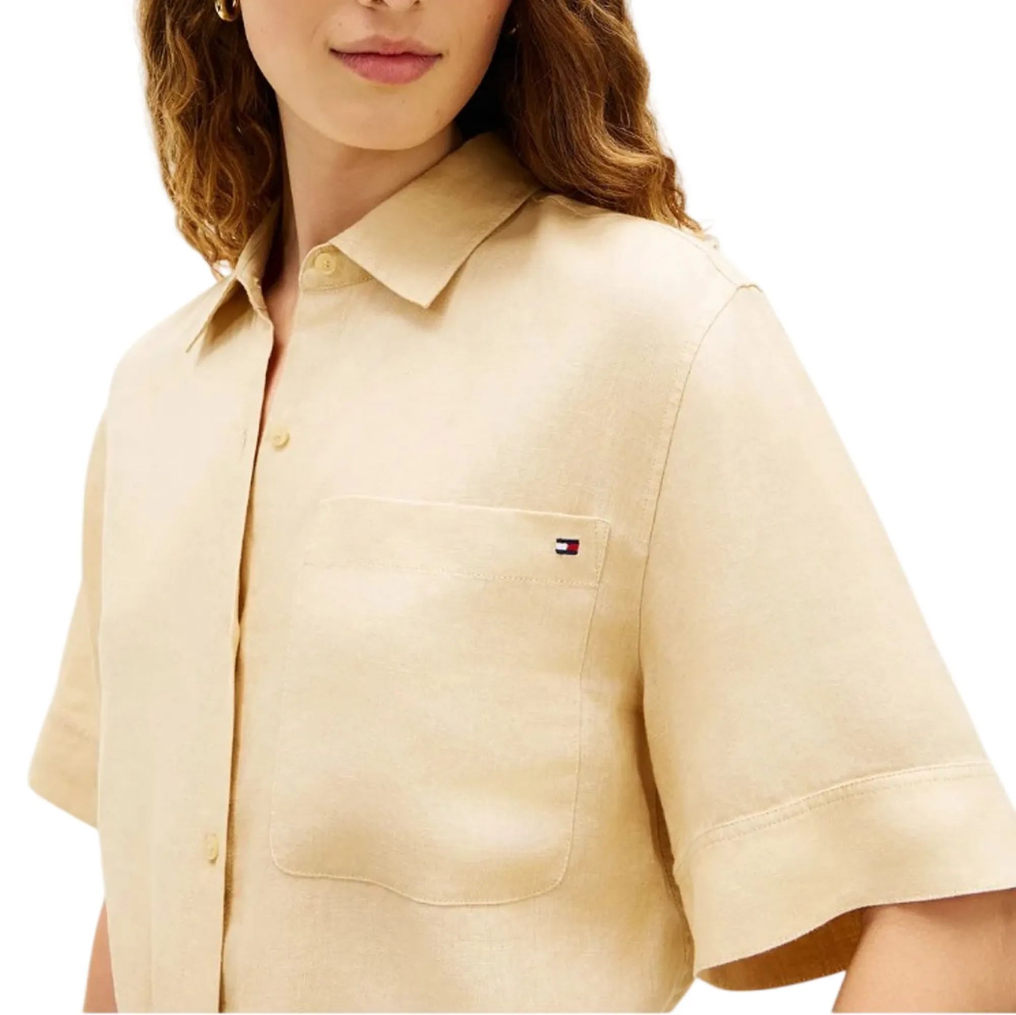 Tommy Hilfiger B'Shirt ' Beige Ww0Ww48925 181209