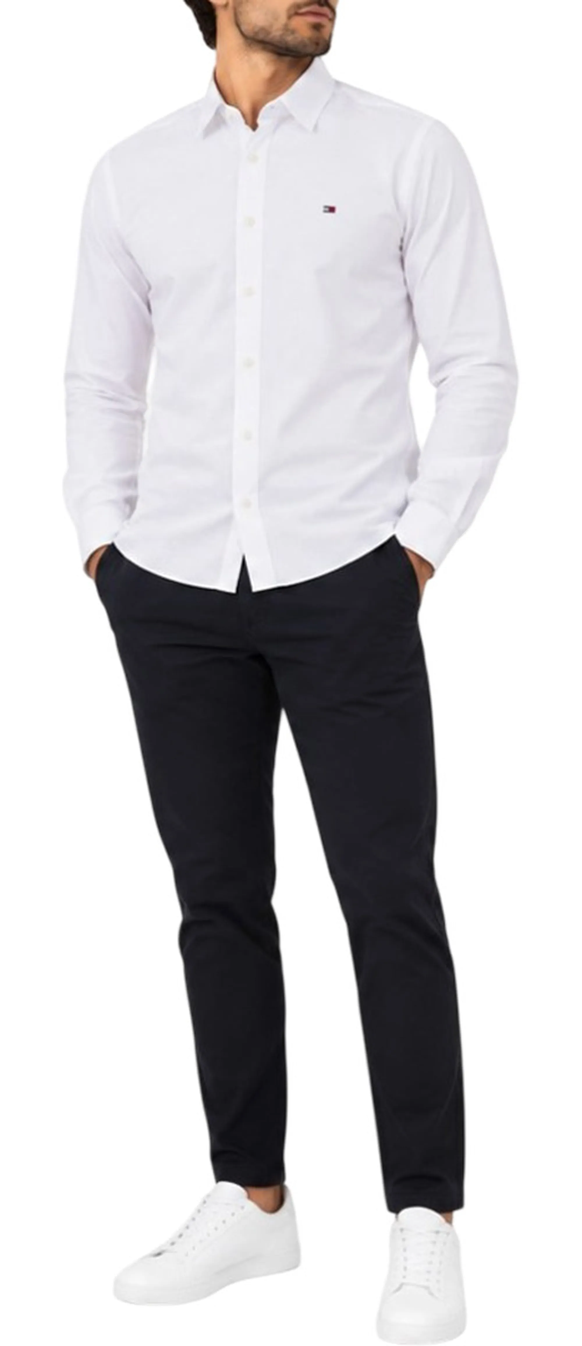 Tommy Hilfiger Camicia Bianco Mw0Mw23237 189025