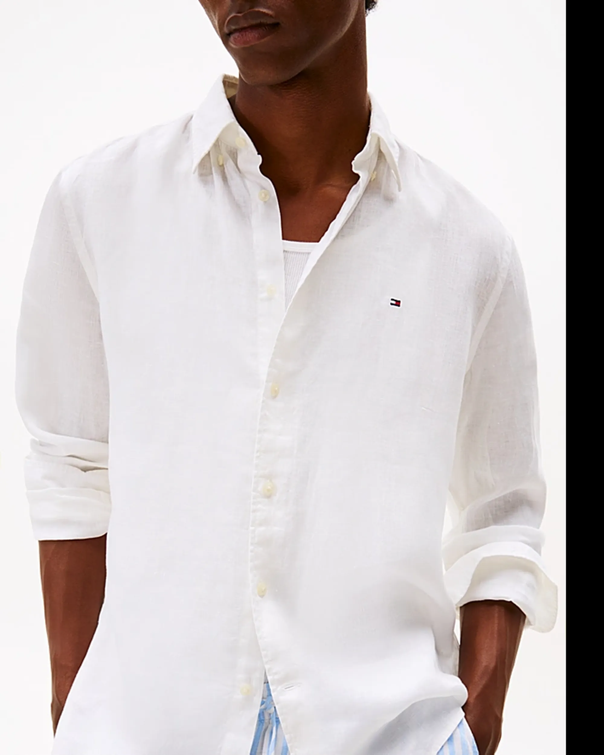 Tommy Hilfiger Camicia Bianco Mw0Mw41530 176565