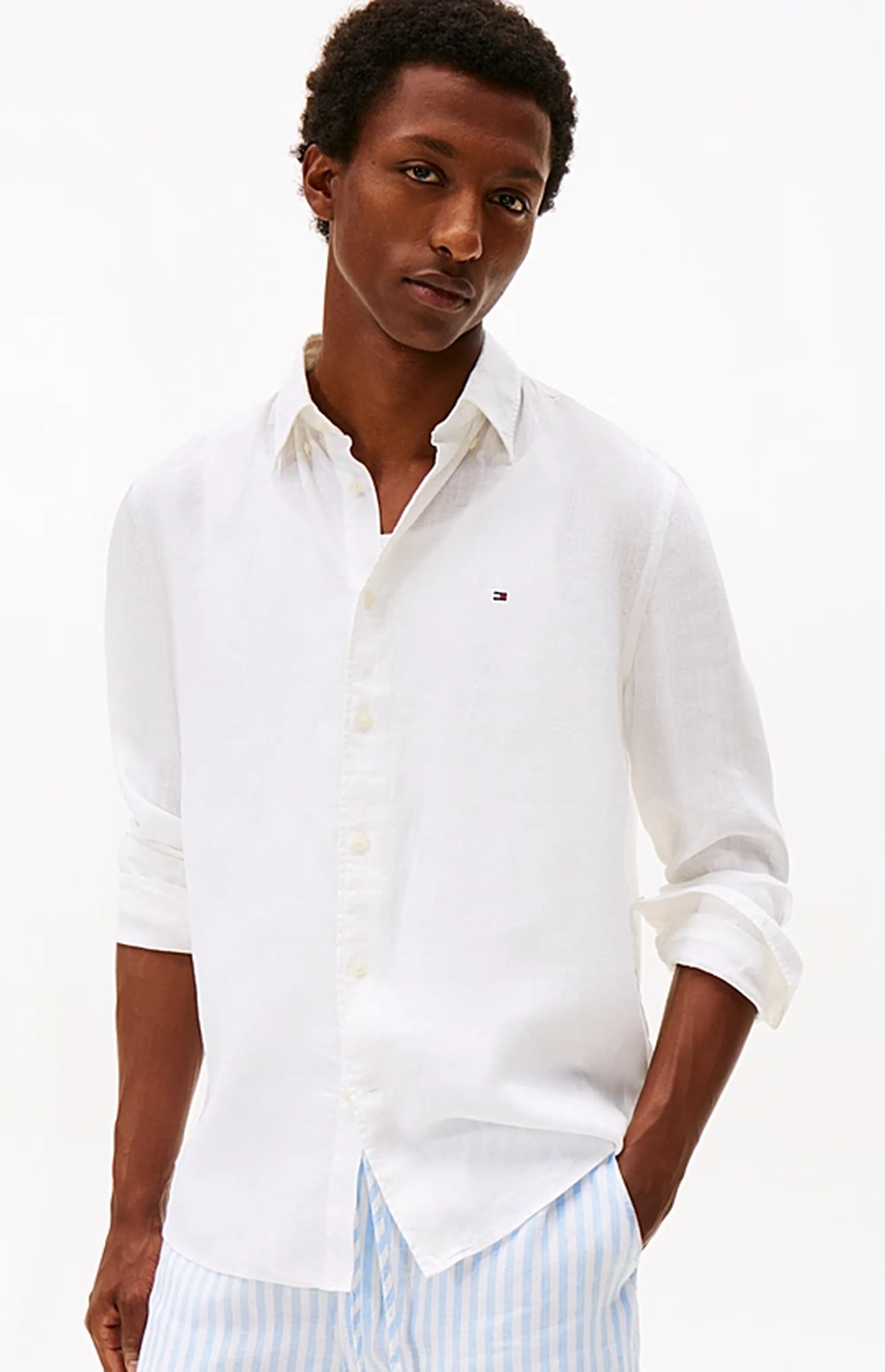 Tommy Hilfiger Camicia Bianco Mw0Mw41530 176568