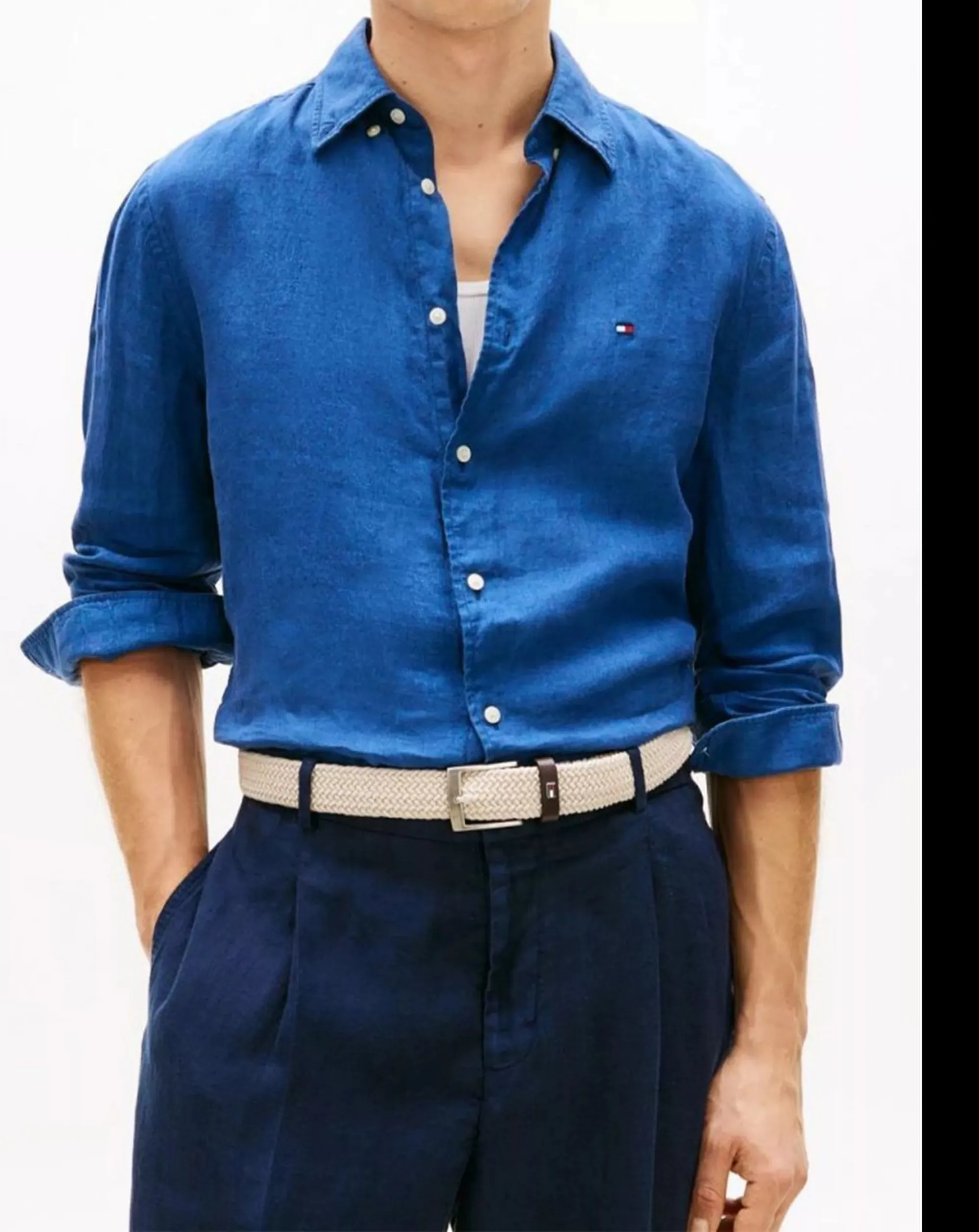 Tommy Hilfiger Camicia Denim Mw0Mw41530 176574