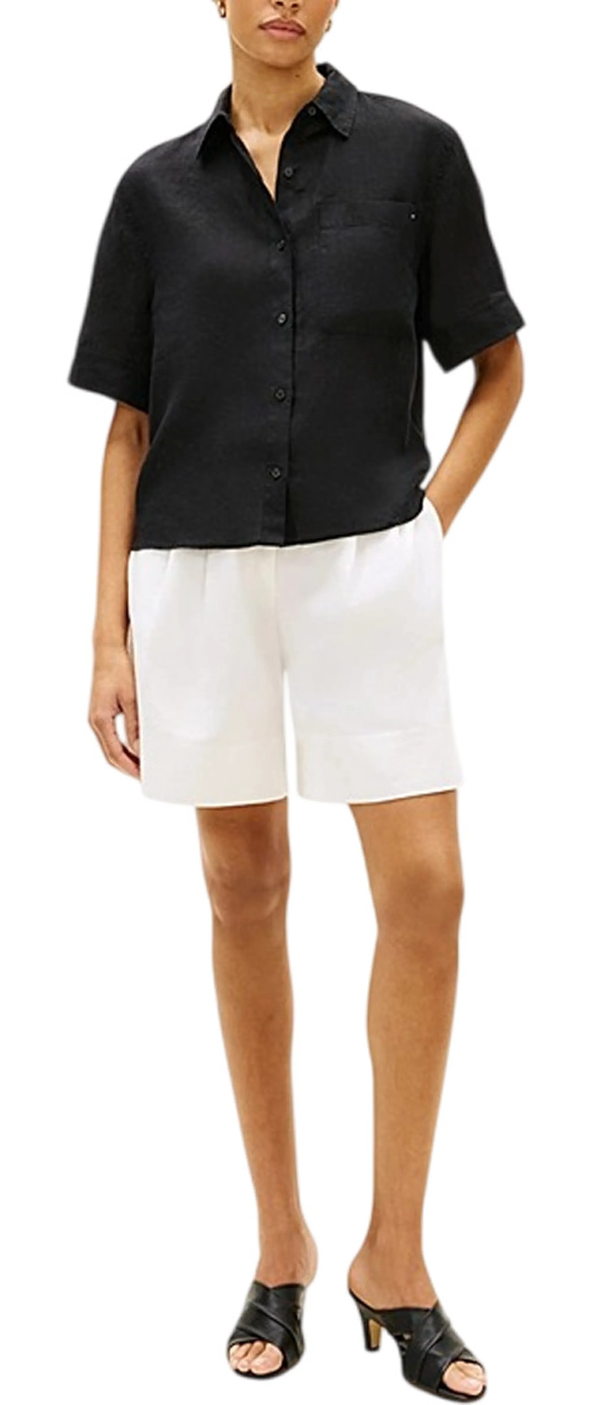 Tommy Hilfiger B'Shirt ' Black Ww0Ww48925 181212