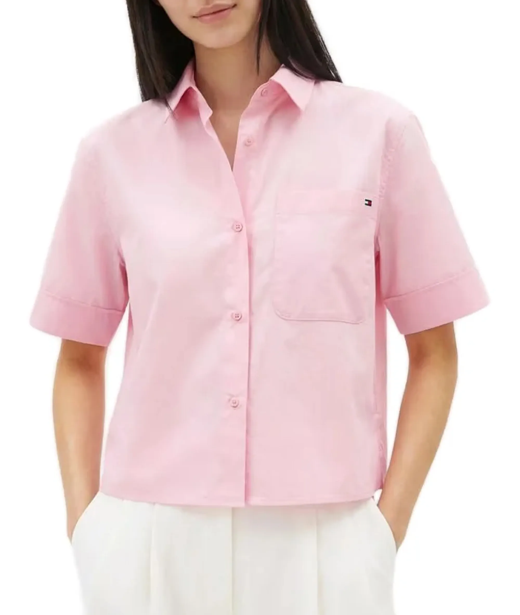 Tommy Hilfiger B'Shirt ' Pink Ww0Ww48899 182150