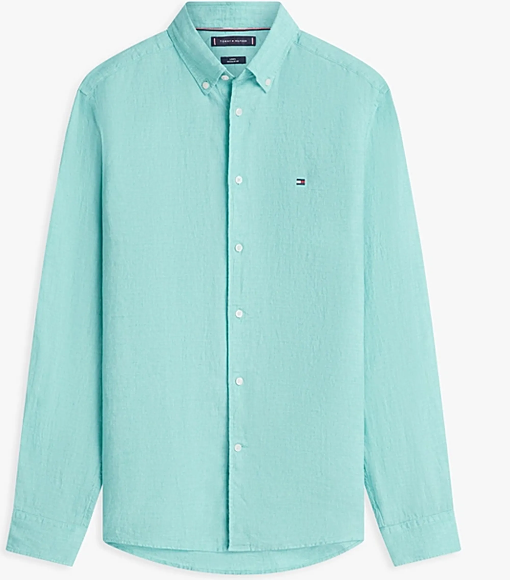 Tommy Hilfiger Camicia Verde Acqua Mw0Mw41530 176563
