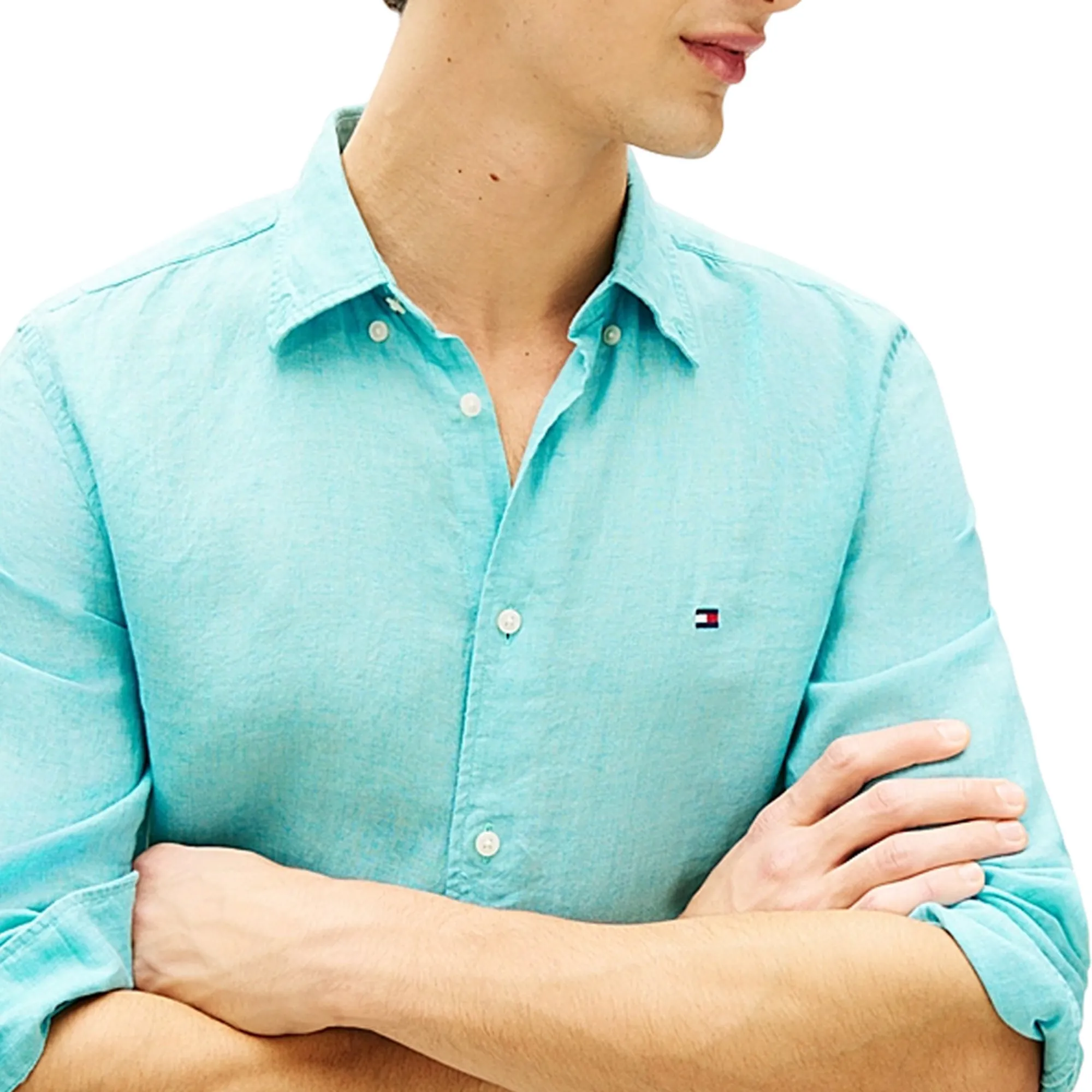 Tommy Hilfiger B'Shirt ' Aqua Green Mw0Mw41530 178164