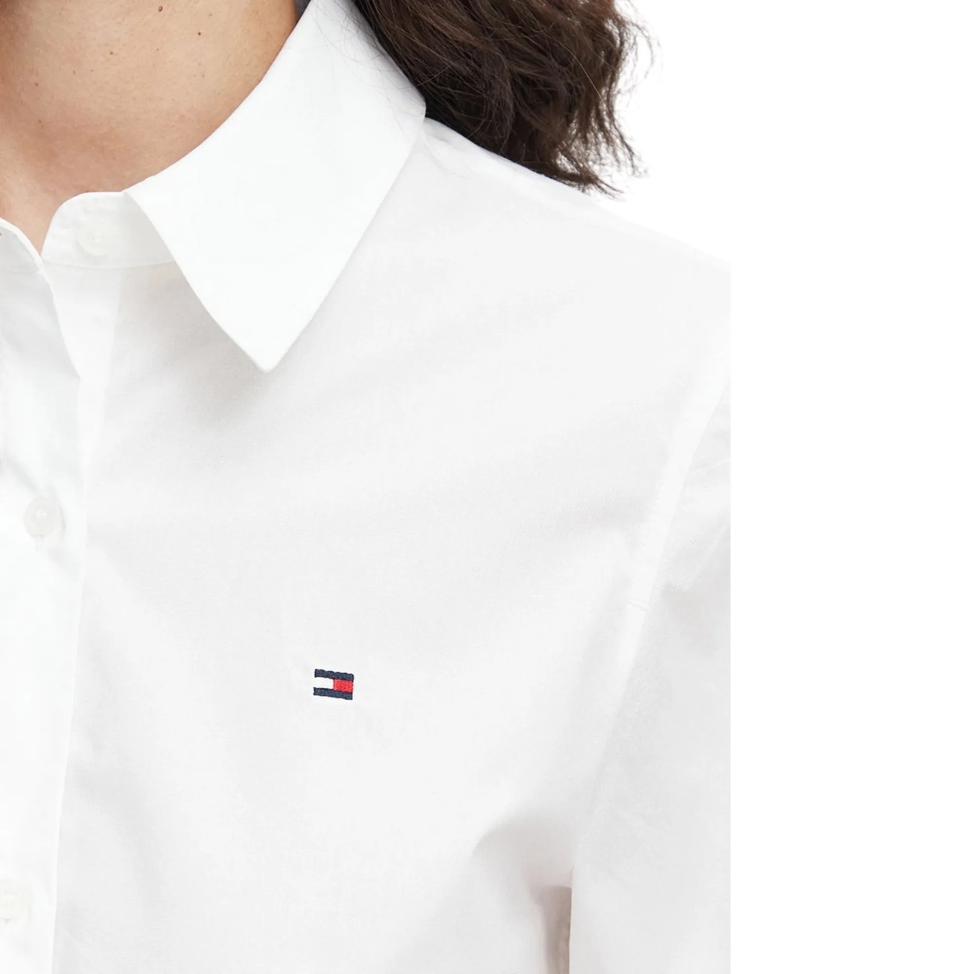 Tommy Hilfiger Camicia Classic Bianco Ww0Ww47169 185166