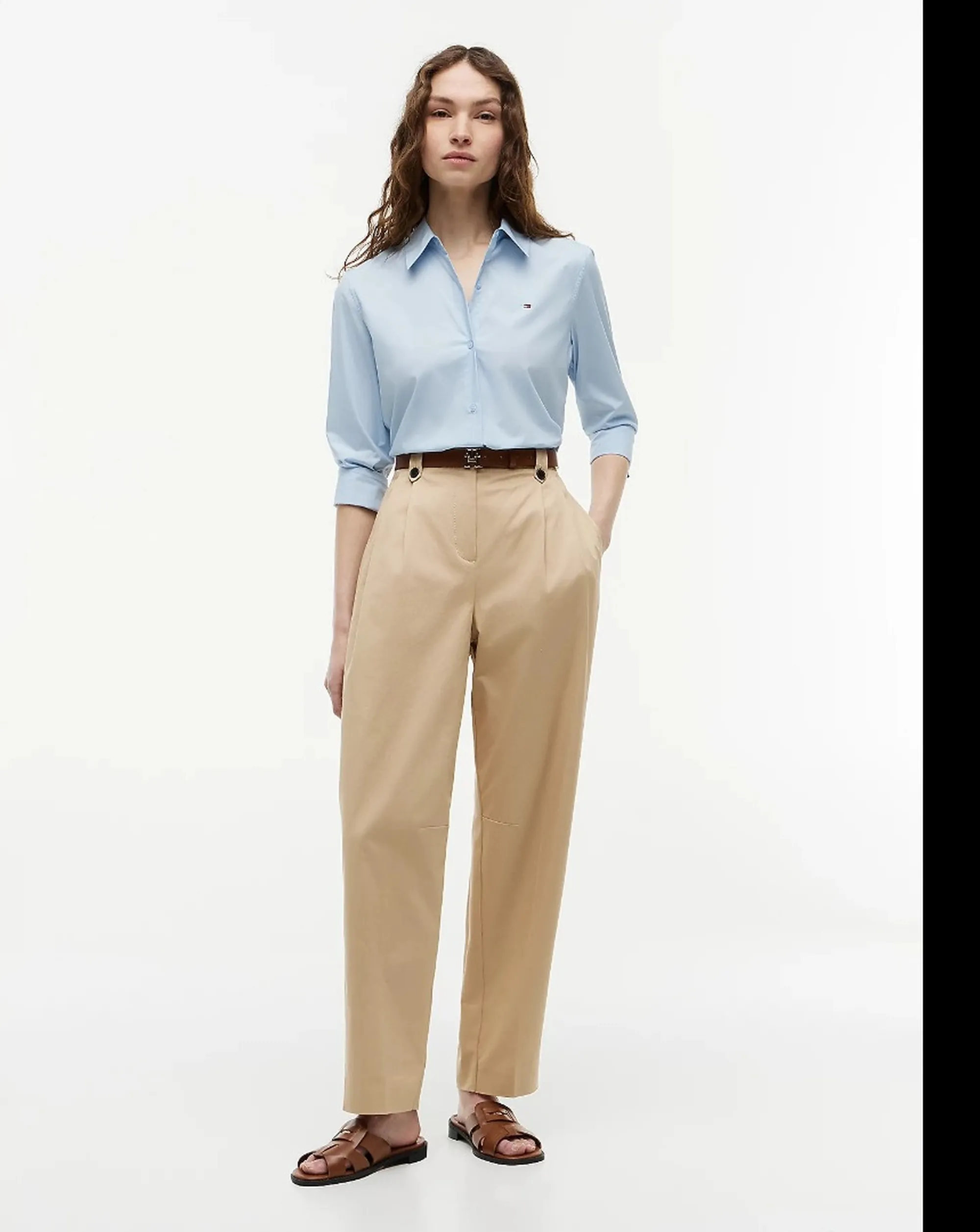 Tommy Hilfiger Camicia Classic Cielo Ww0Ww47169 184243