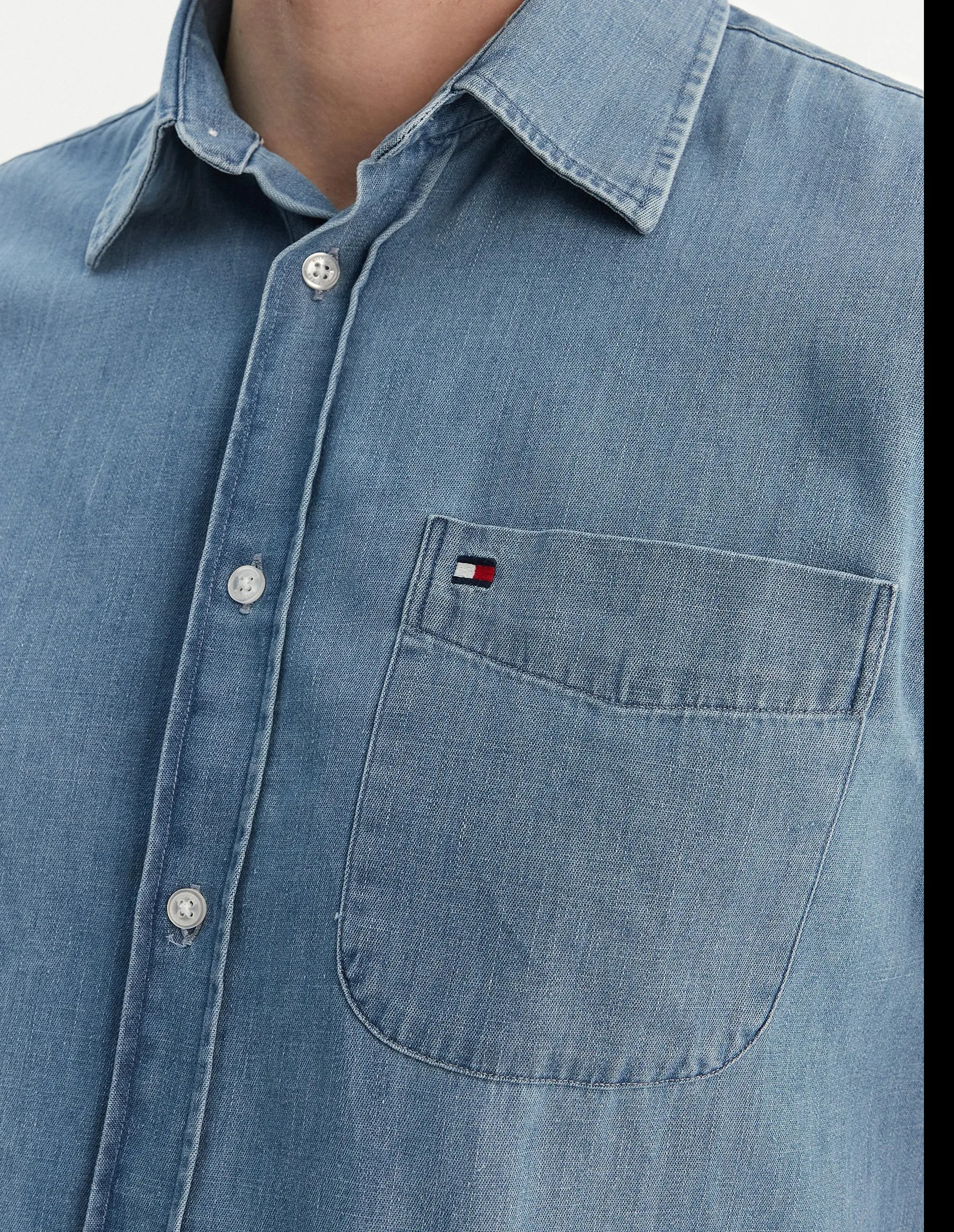 Tommy Hilfiger B'Denim Shirt' Denim Mw0Mw42431 169651