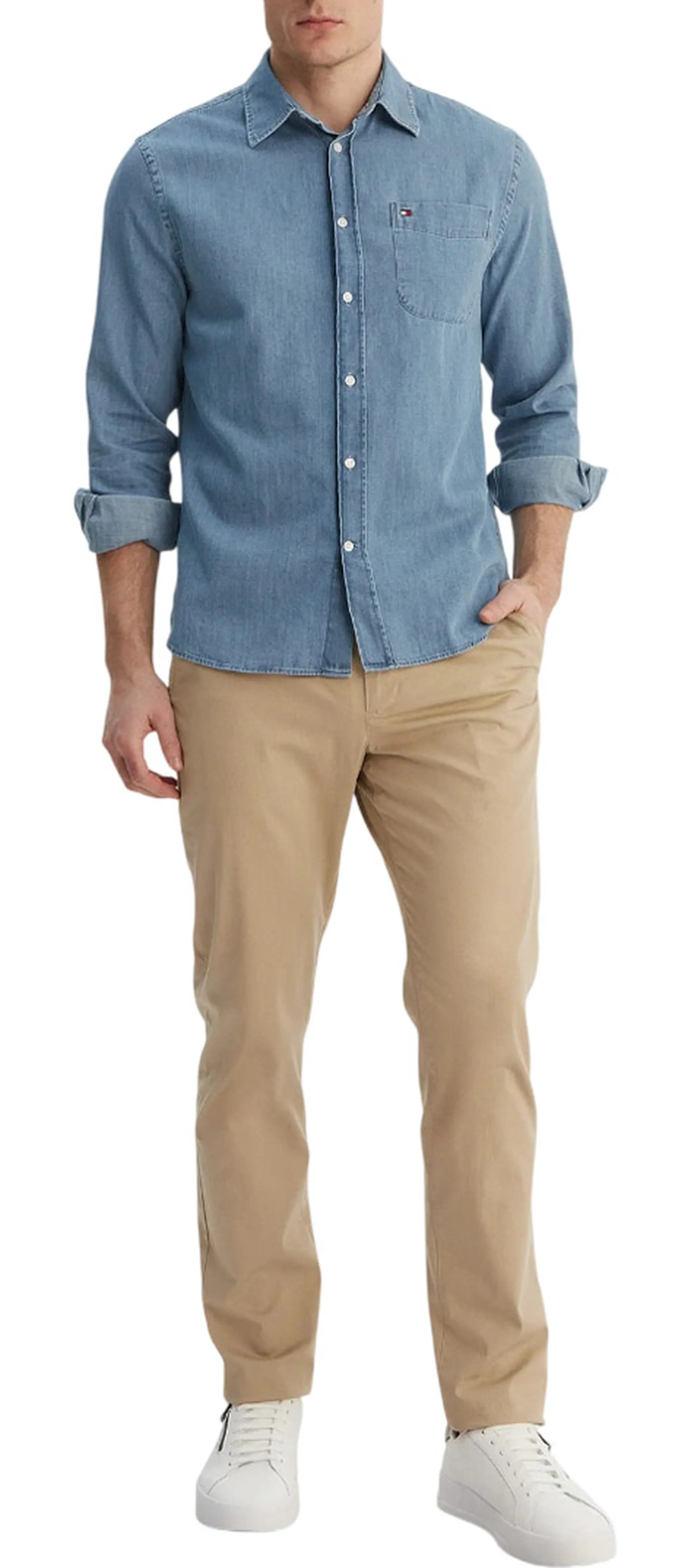 Tommy Hilfiger B'Denim Shirt' Denim Mw0Mw42431 169839