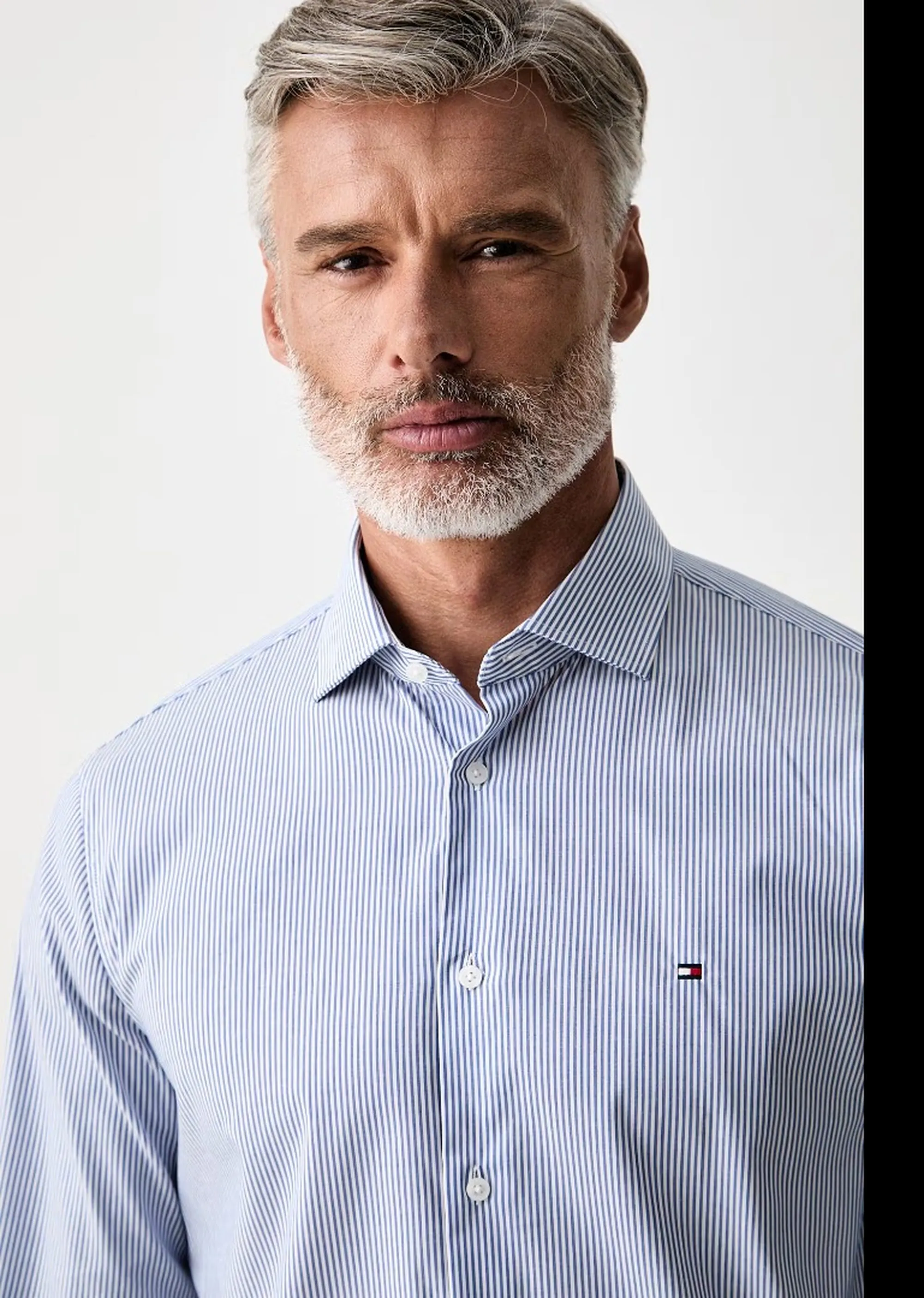 Tommy Hilfiger B'Essential Stripe Shirt' Blu Mw0Mw43746 184396