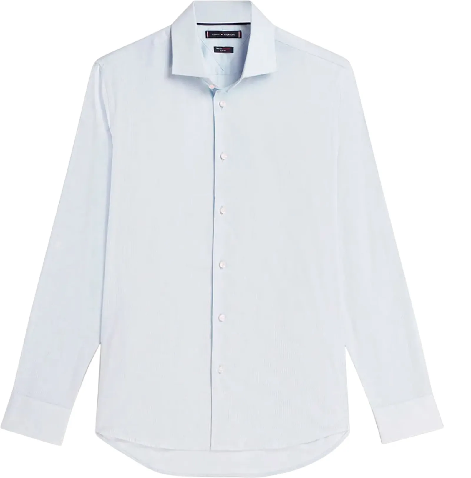 Tommy Hilfiger Camicia Flex Collar Celeste Mw0Mw43744 184788