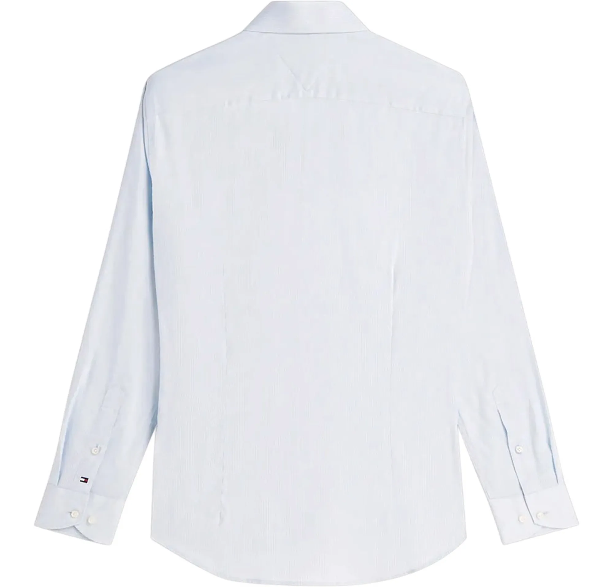 Tommy Hilfiger Camicia Flex Collar Celeste Mw0Mw43744 184789