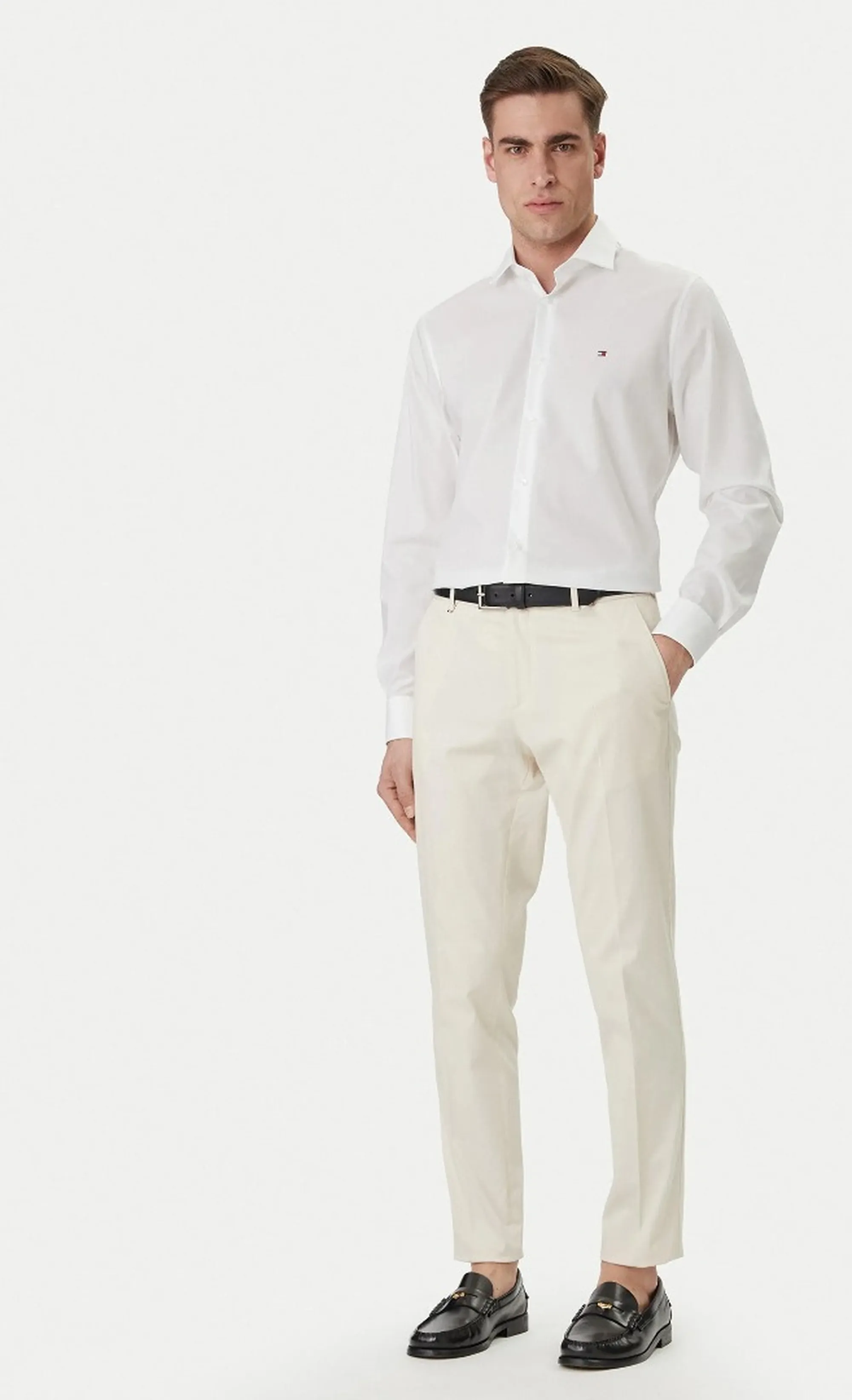 Tommy Hilfiger B'Iron Solid Shirt' White Mw0Mw43122 184341