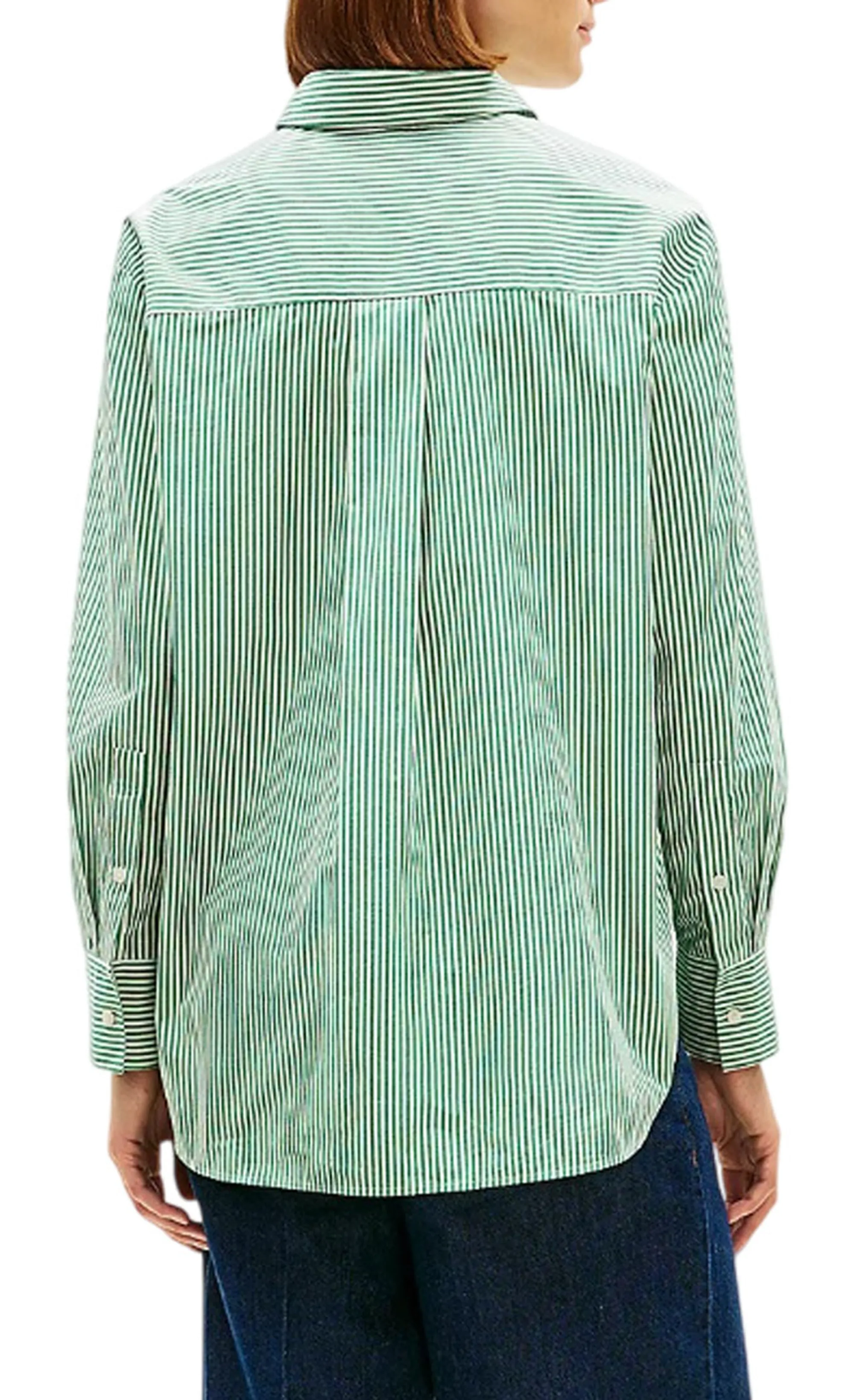 Tommy Hilfiger B'Oversized Shirt' Green Ww0Ww48190 170445