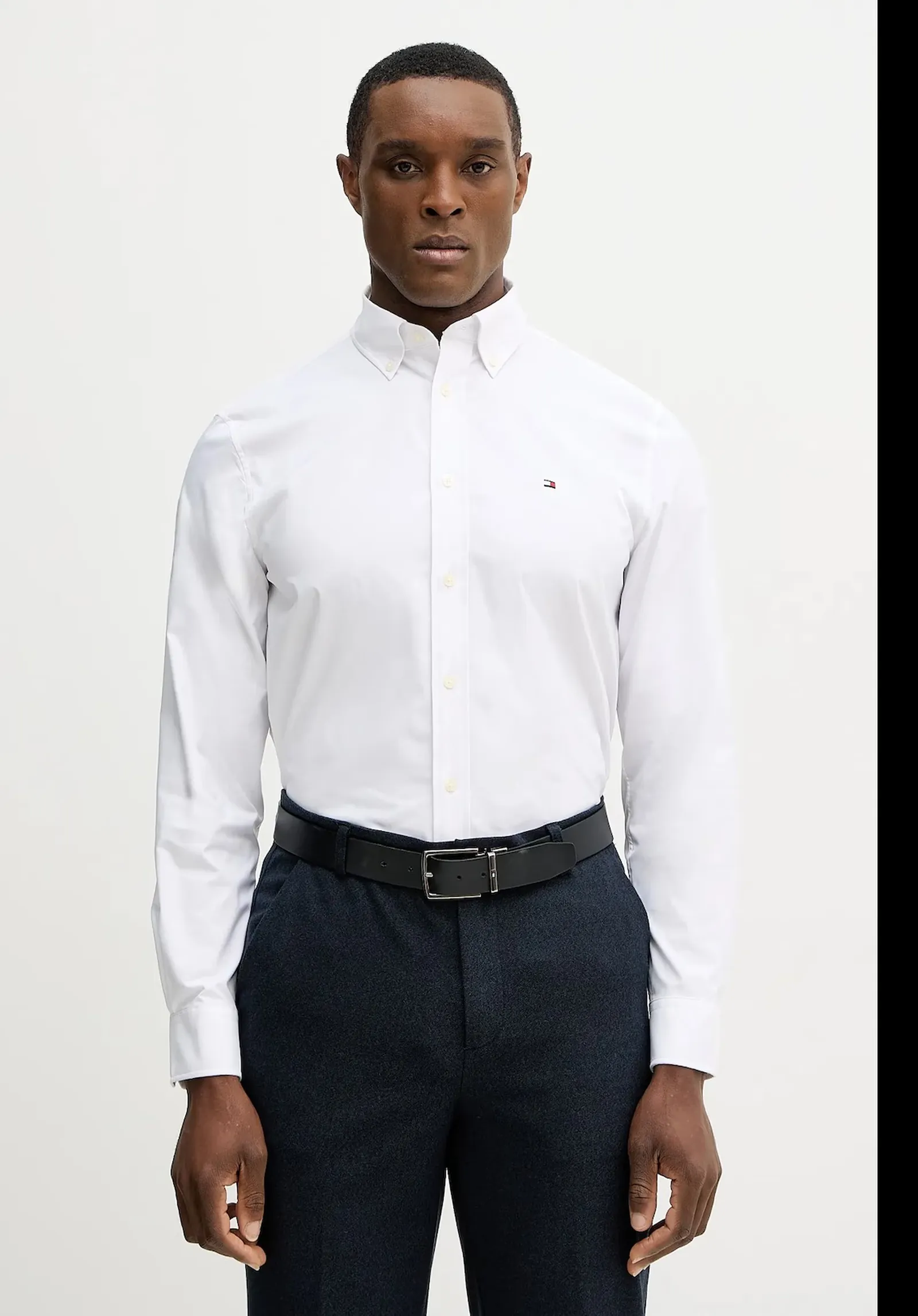 Tommy Hilfiger Camicia Performance Bianco Mw0Mw41769 169646