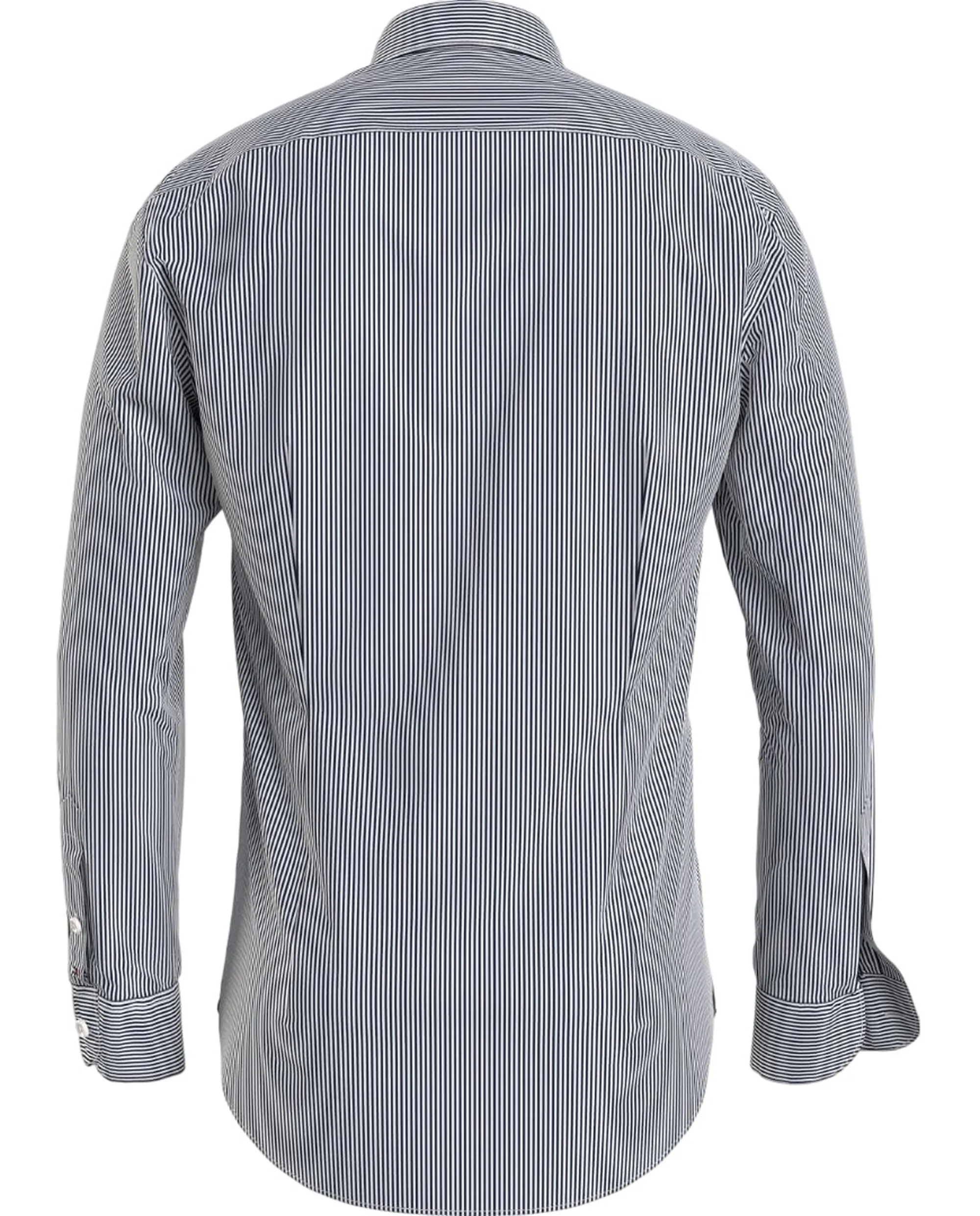 Tommy Hilfiger B'Th Flex Slim Fit Striped Shirt' Blu Mw0Mw34635 188217