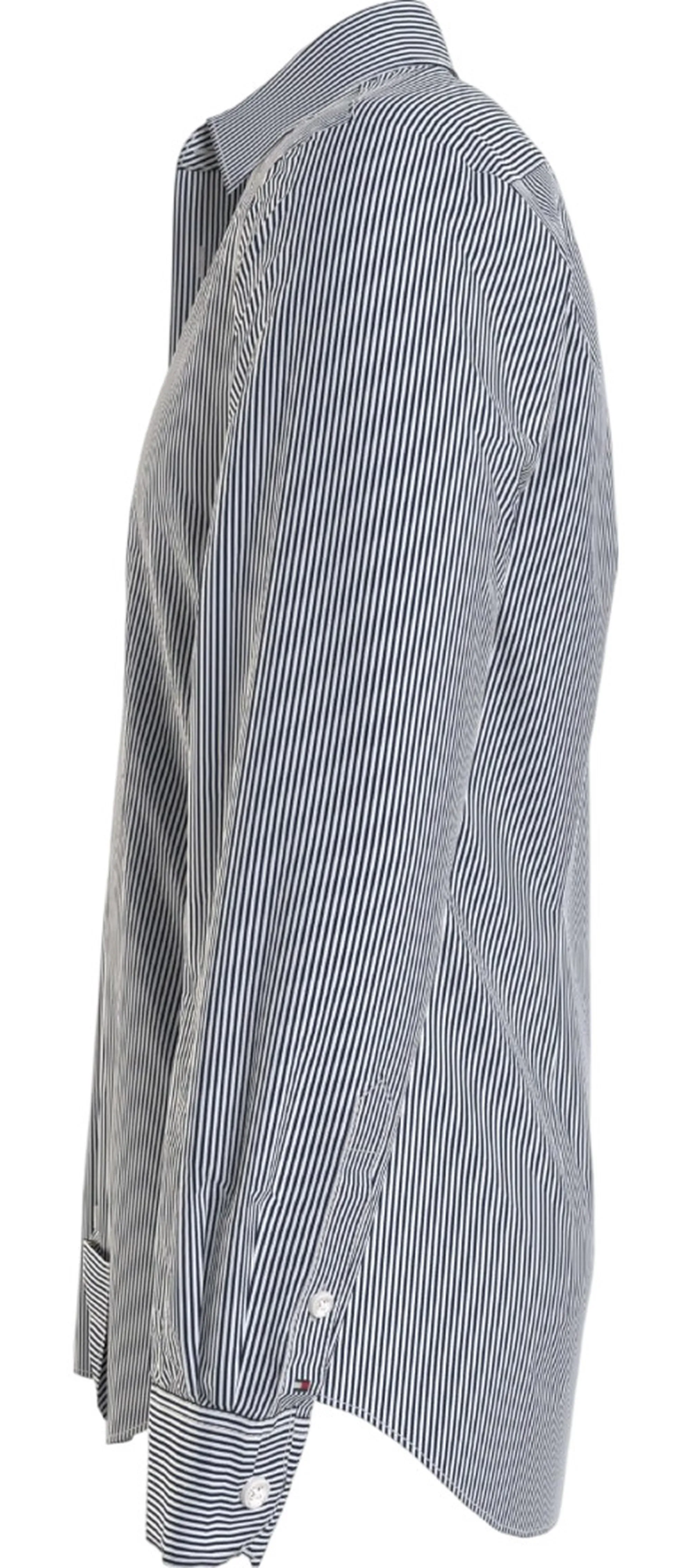 Tommy Hilfiger B'Th Flex Slim Fit Striped Shirt' Blu Mw0Mw34635 188218