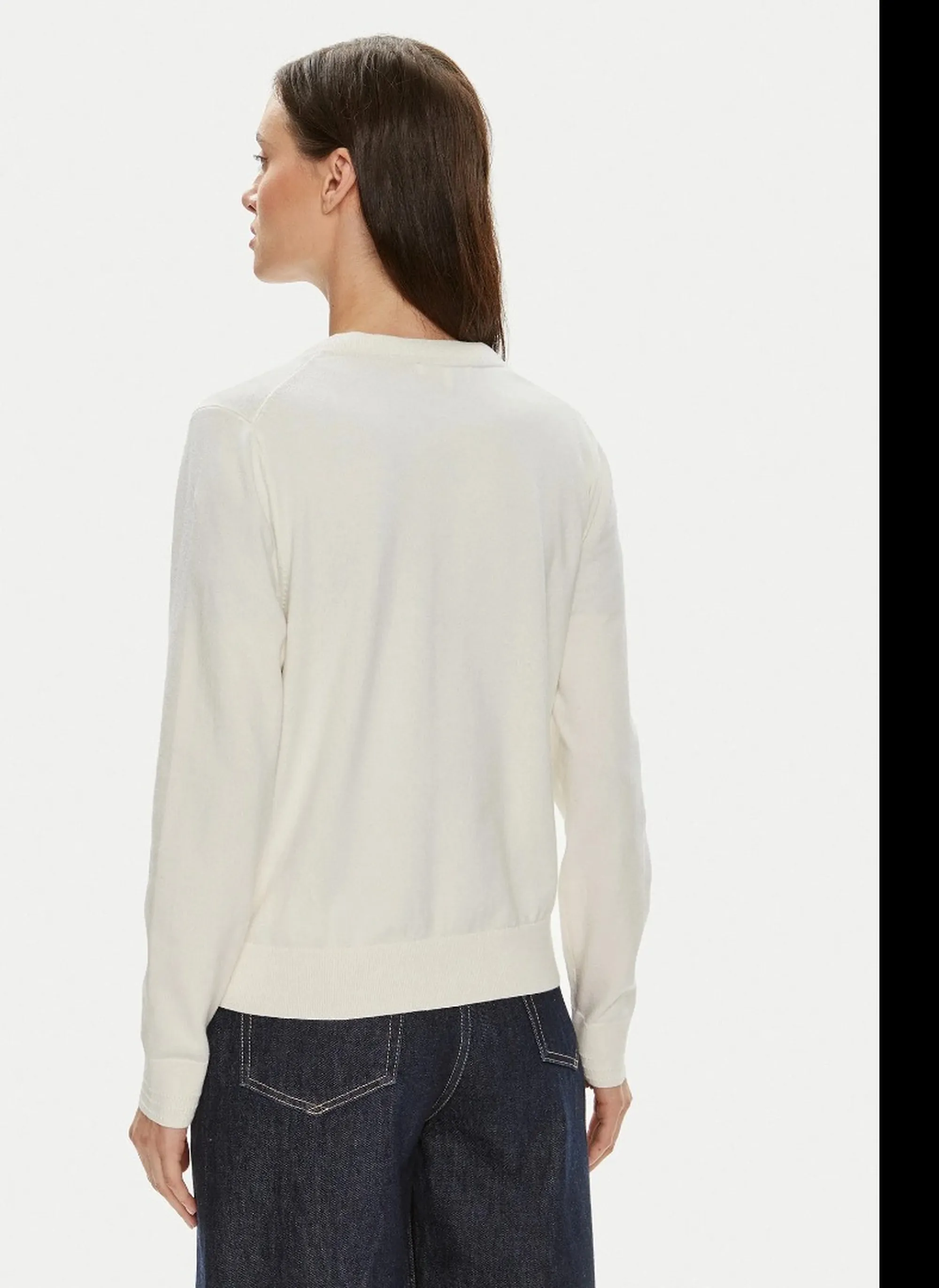 Tommy Hilfiger B'Cardigan ' Ivory Ww0Ww42370 184231