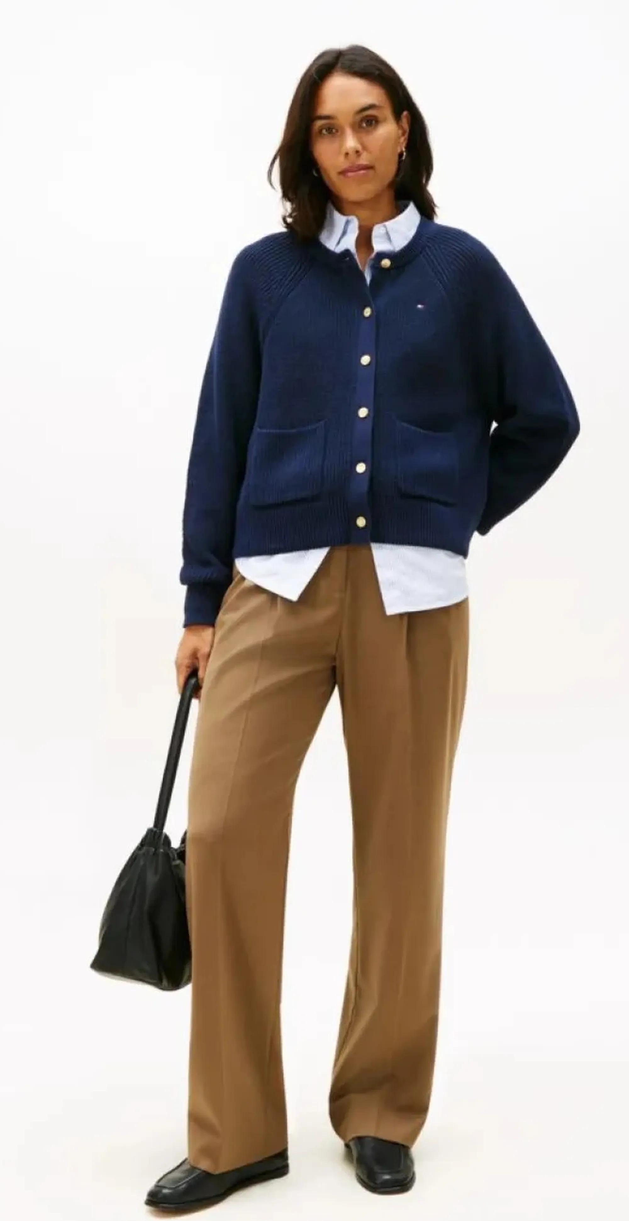 Tommy Hilfiger Cardigan Blu Ww0Ww48795 169719