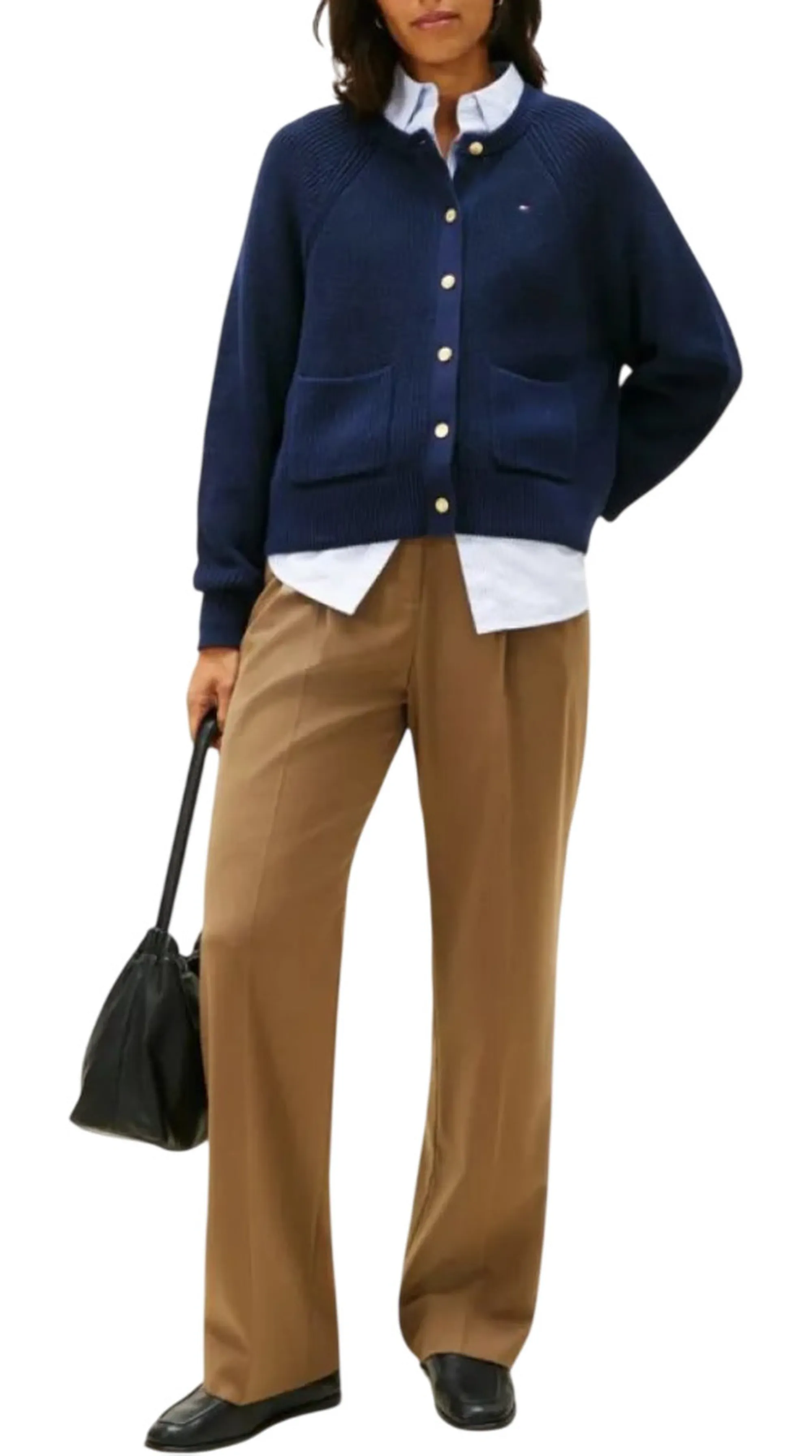 Tommy Hilfiger Cardigan Blu Ww0Ww48795 170349