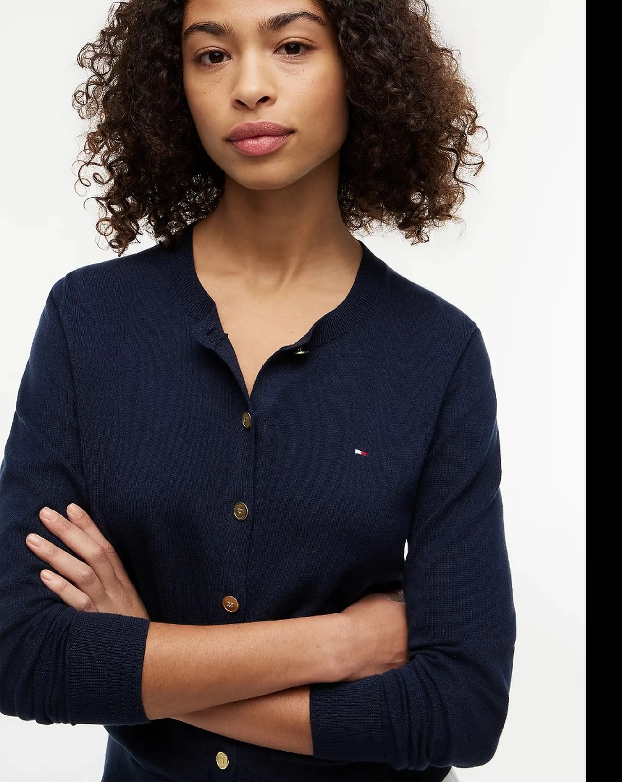 Tommy Hilfiger B'Cardigan ' Dark Blue Ww0Ww42370 184227