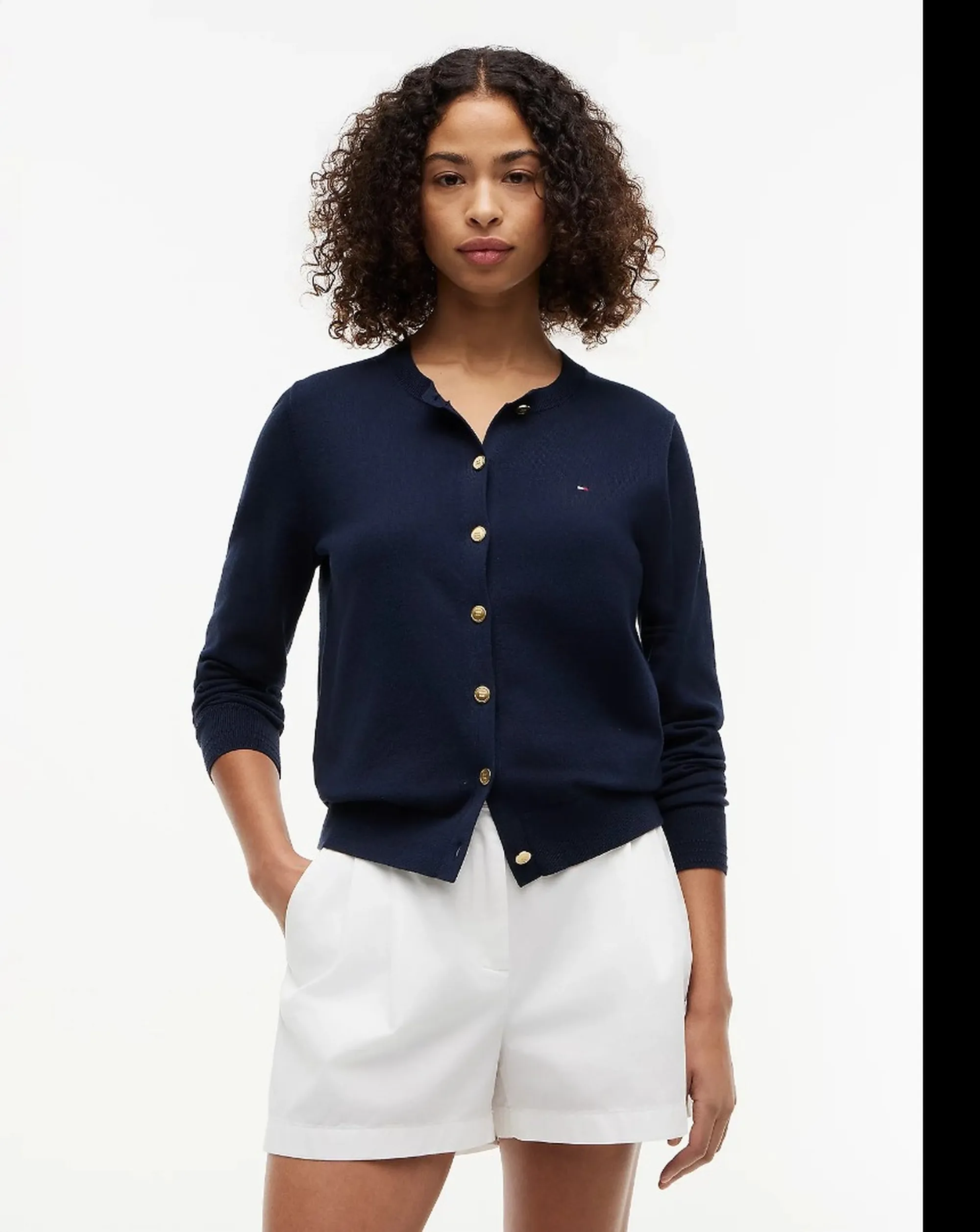 Tommy Hilfiger B'Cardigan ' Dark Blue Ww0Ww42370 184229