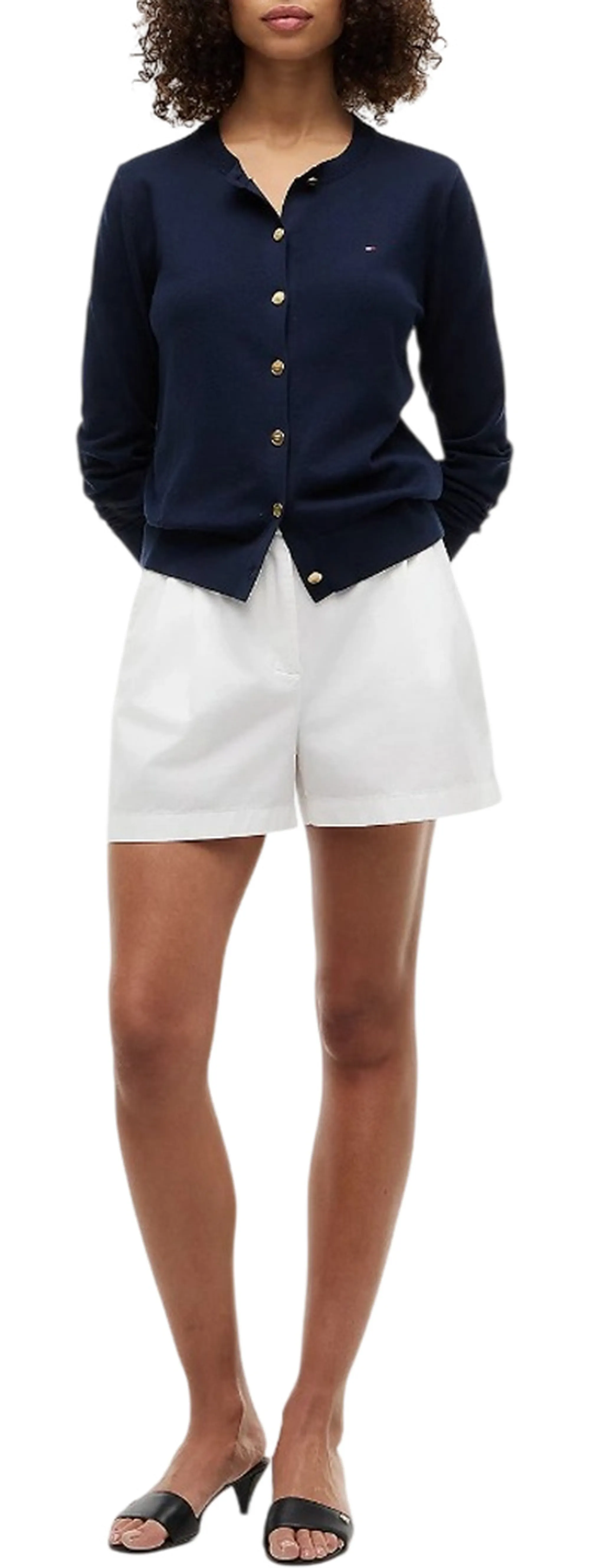 Tommy Hilfiger B'Cardigan ' Dark Blue Ww0Ww42370 185337
