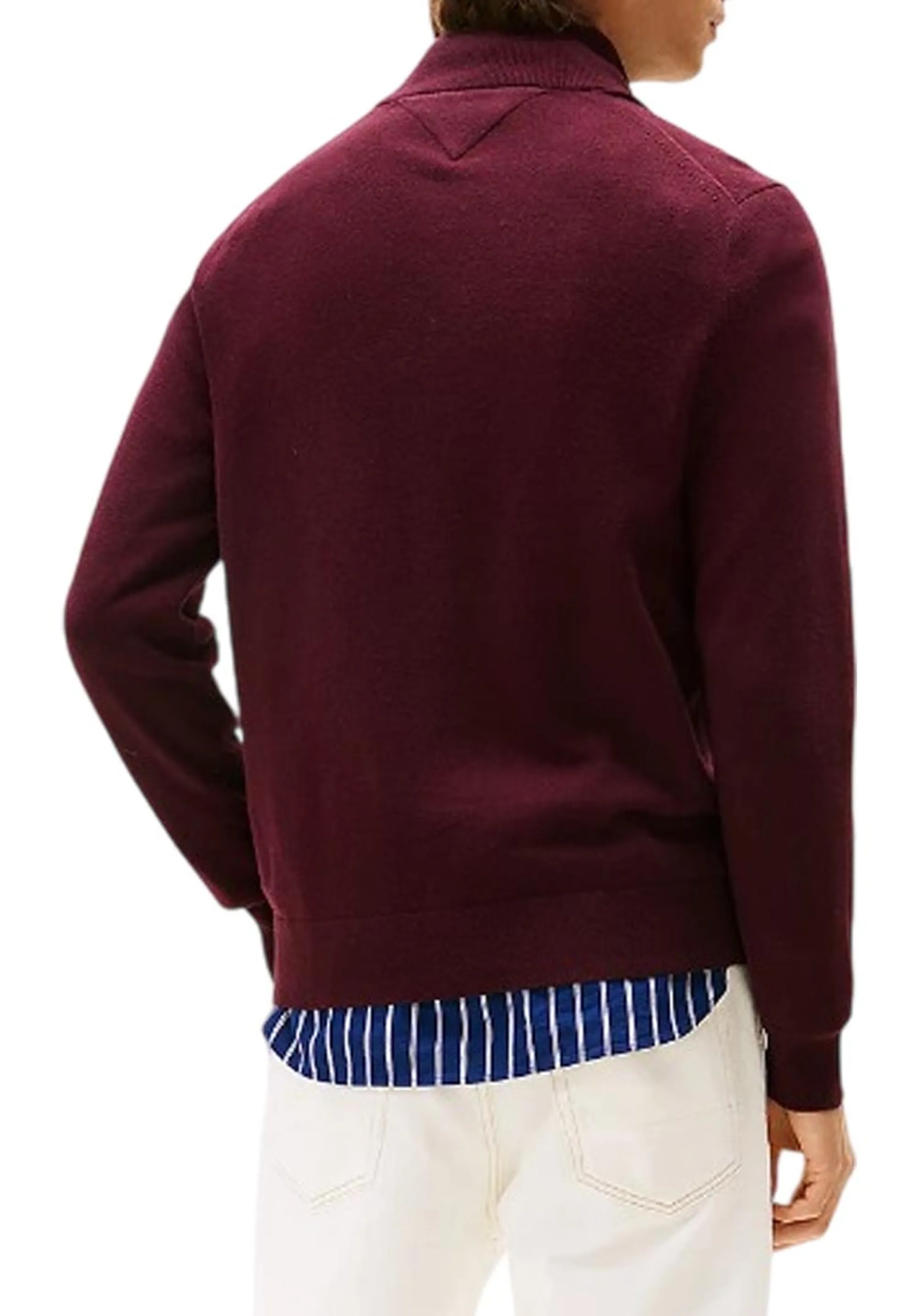 Tommy Hilfiger B'Cardigan ' Bordeaux Mw0Mw28050 168782