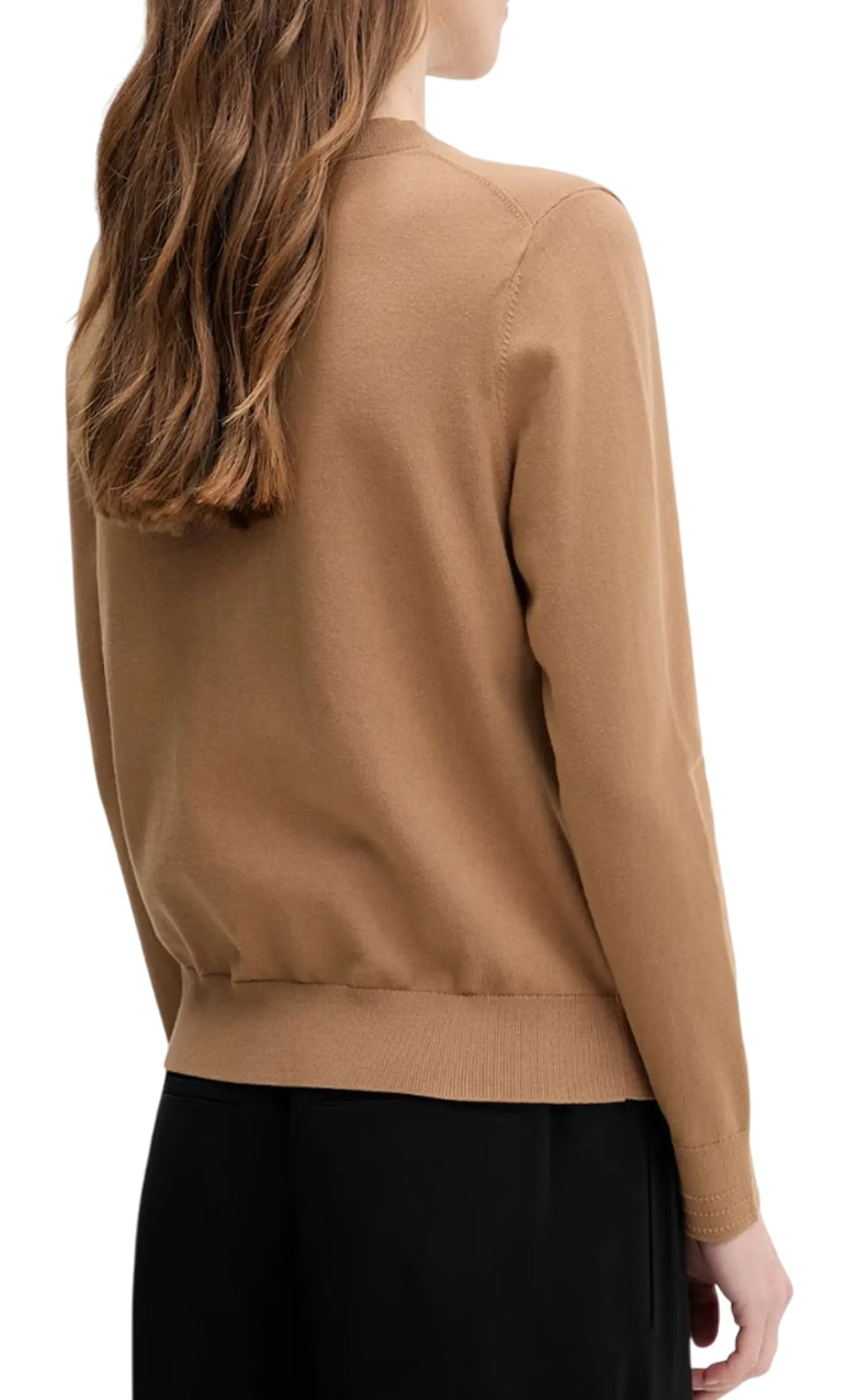 Tommy Hilfiger B'Cardigan ' Light Brown Ww0Ww42370 155677