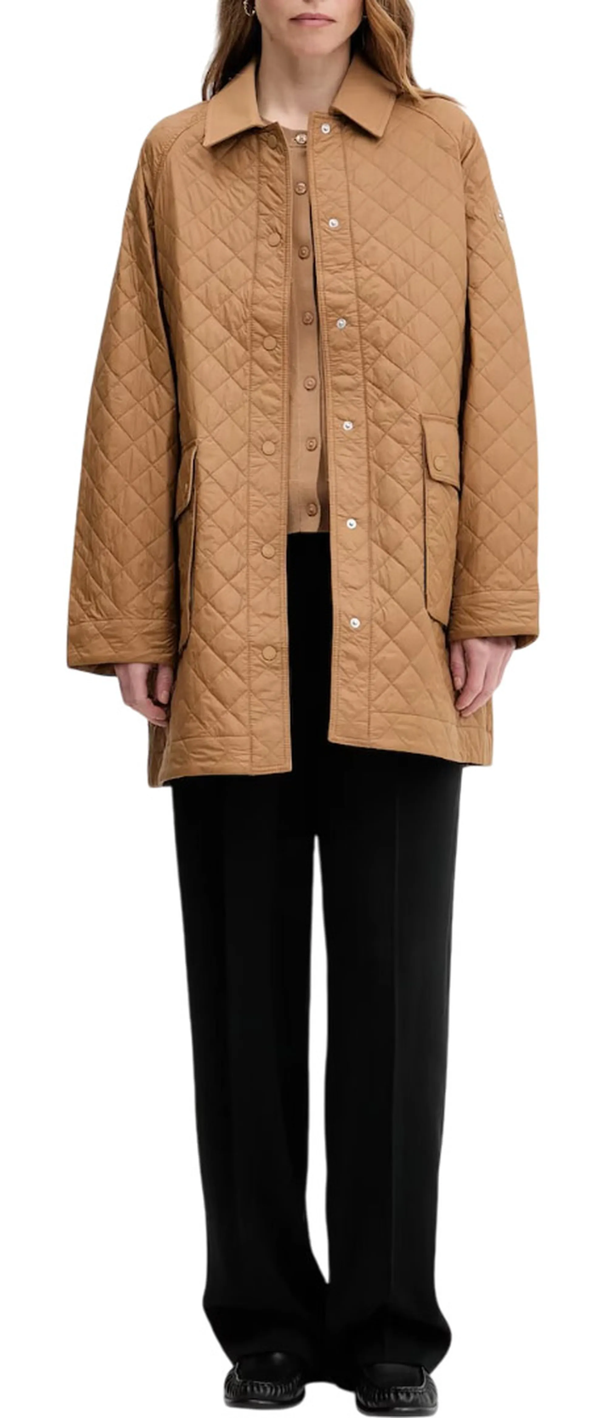 Tommy Hilfiger B'Cardigan ' Light Brown Ww0Ww42370 155678