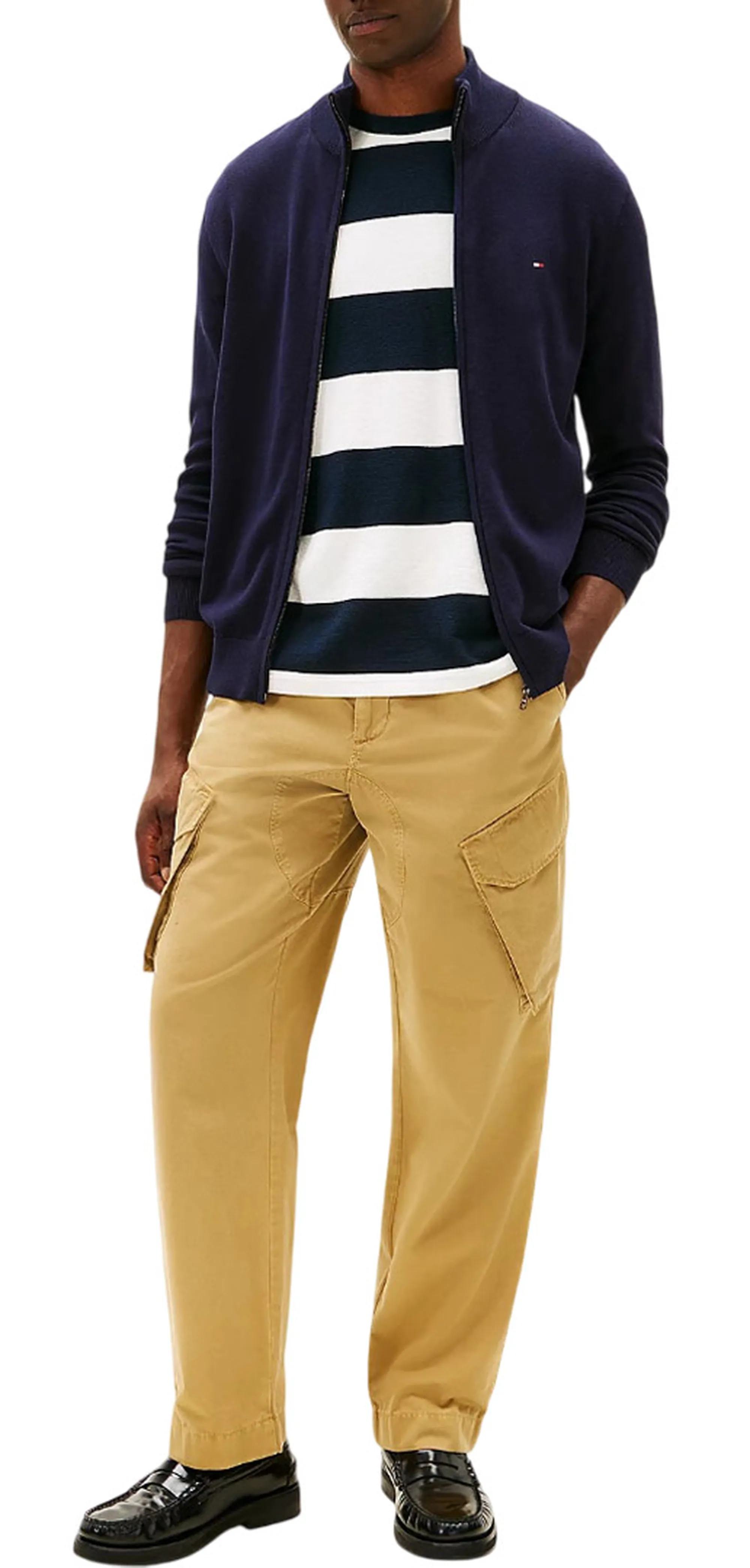 Tommy Hilfiger B'Cardigan Essential' Dark Blue Mw0Mw36517 155840