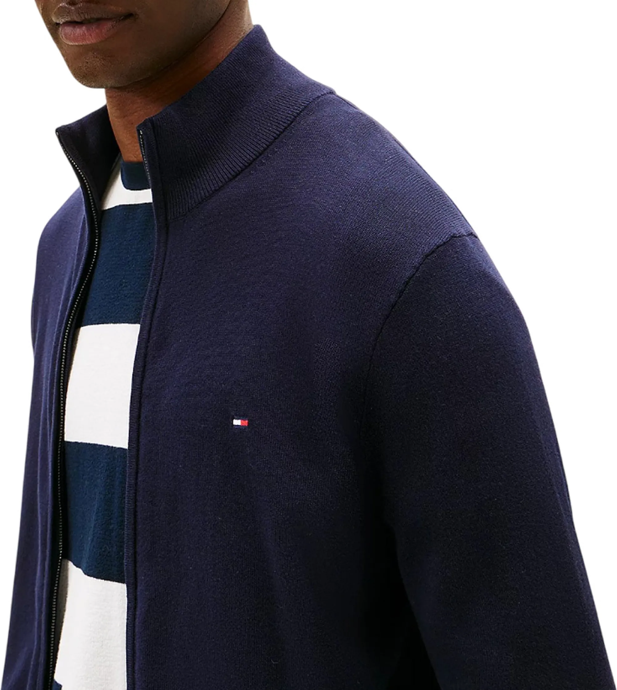 Tommy Hilfiger B'Cardigan Essential' Dark Blue Mw0Mw36517 155842