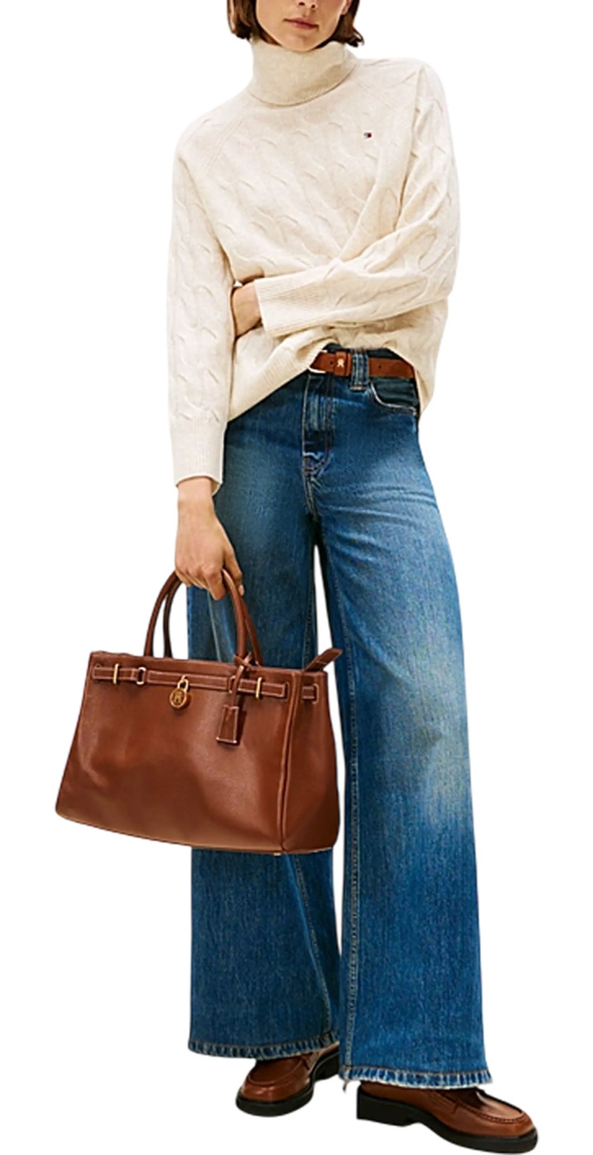 Tommy Hilfiger B'Turtleneck ' Milk Ww0Ww46791 164866