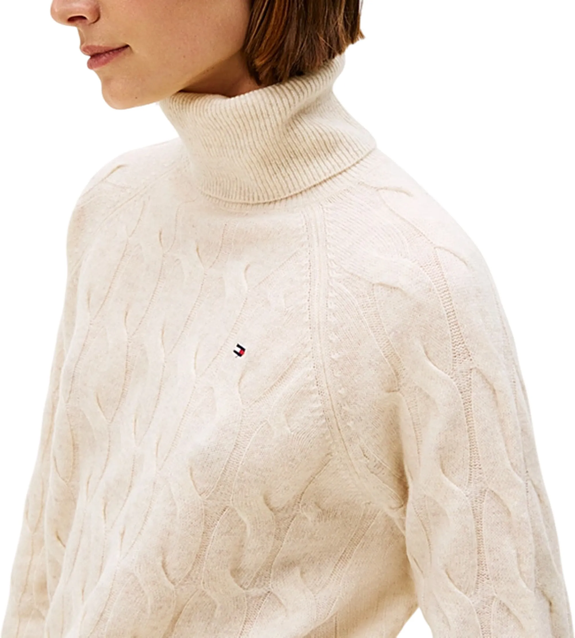 Tommy Hilfiger B'Turtleneck ' Milk Ww0Ww46791 164871