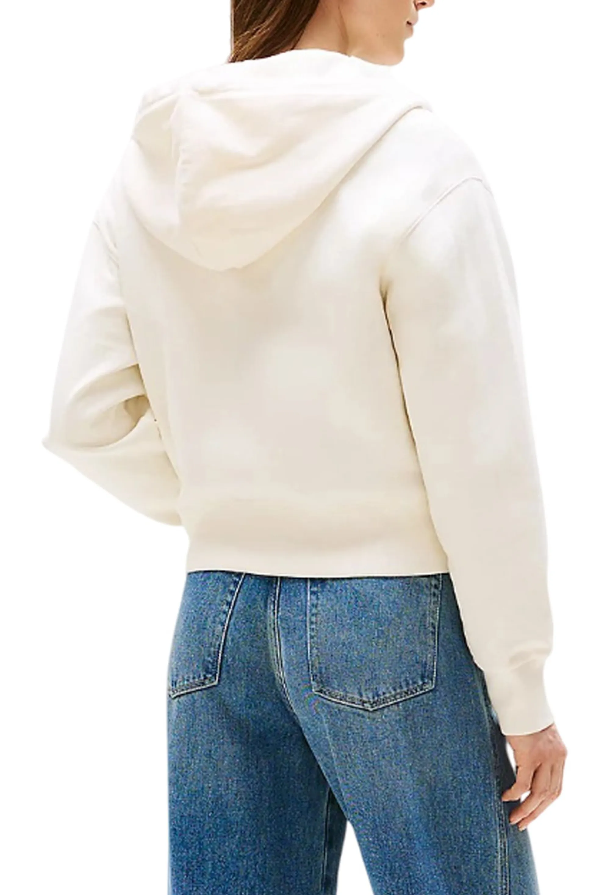 Tommy Hilfiger B'Hoodie' Ivory Ww0Ww45742 155415