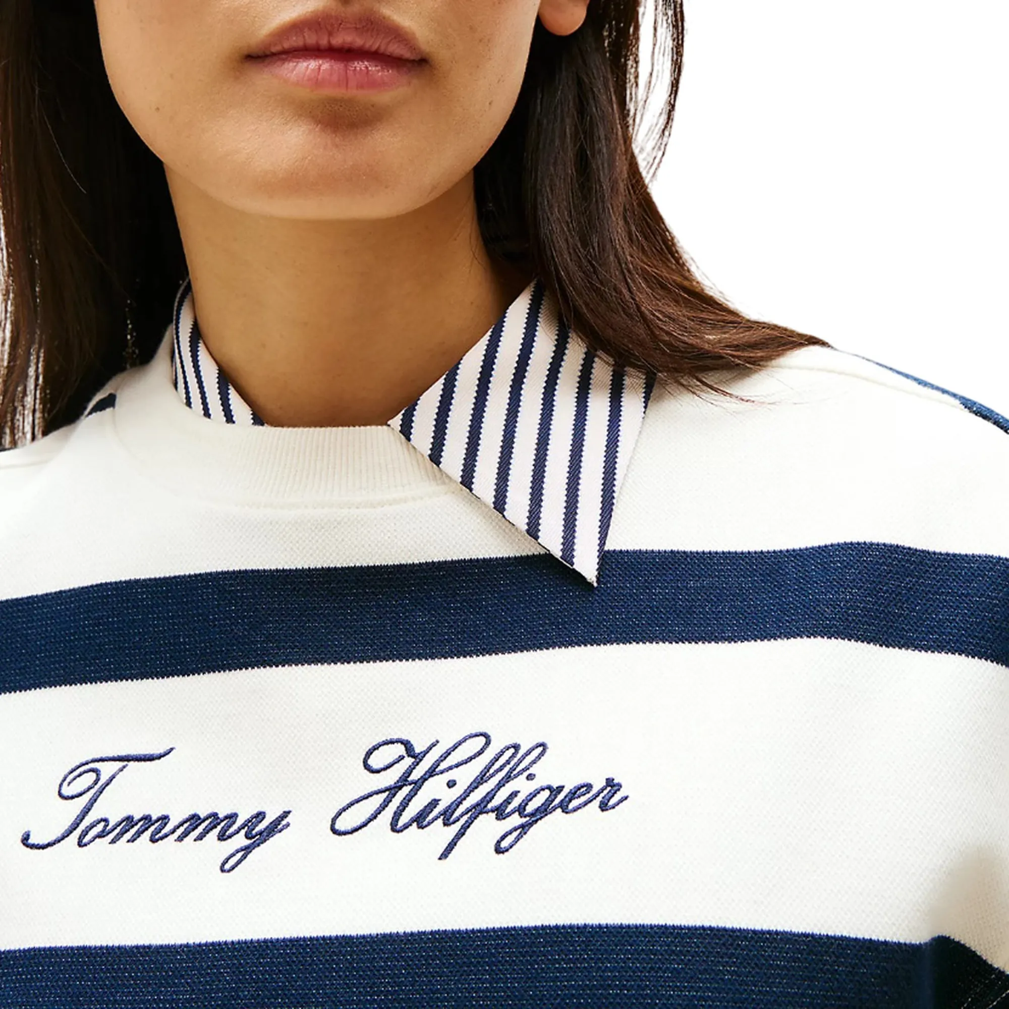 Tommy Hilfiger Felpa Avorio Ww0Ww45743 155389