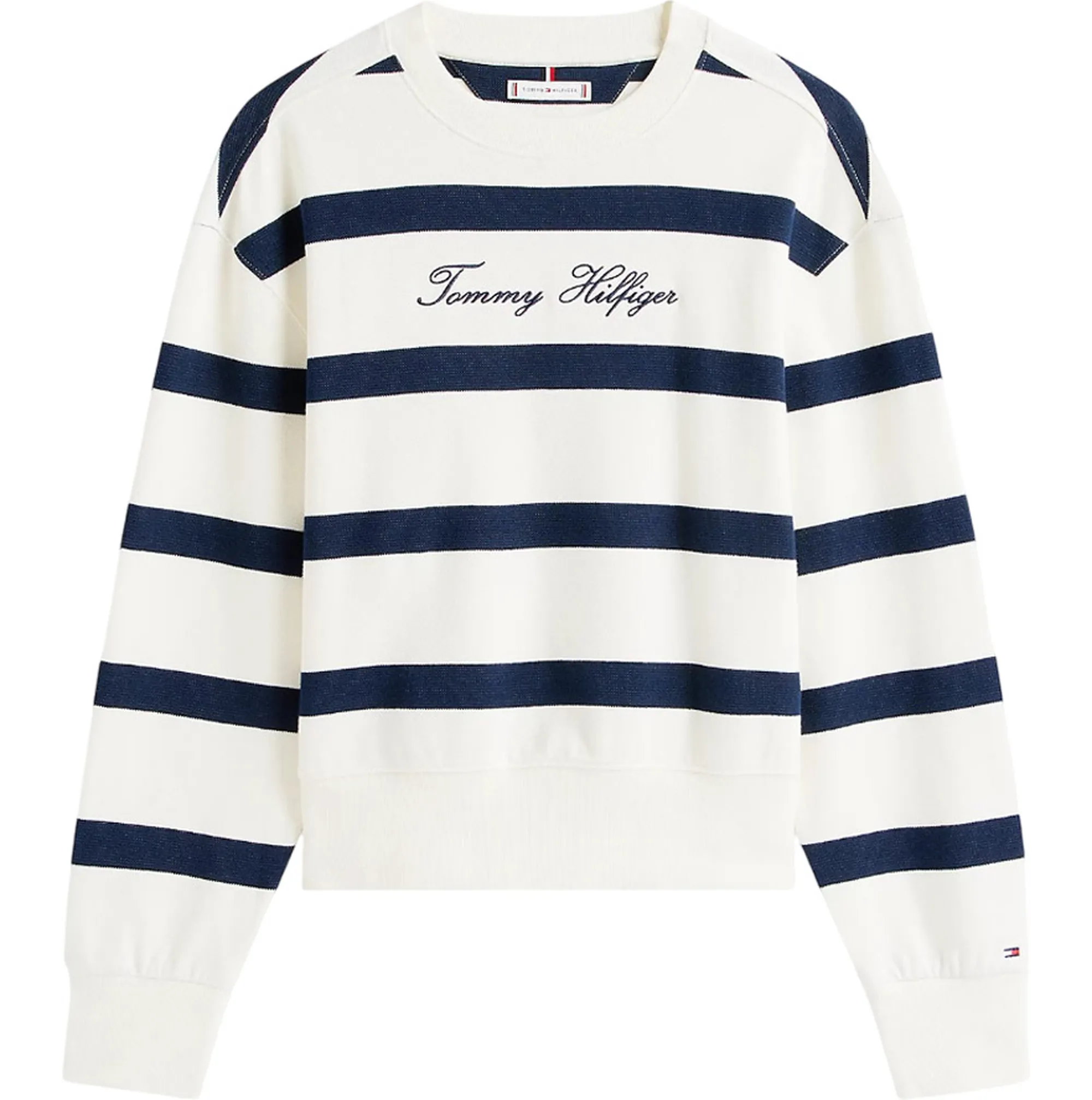 Tommy Hilfiger Felpa Avorio Ww0Ww45743 155396