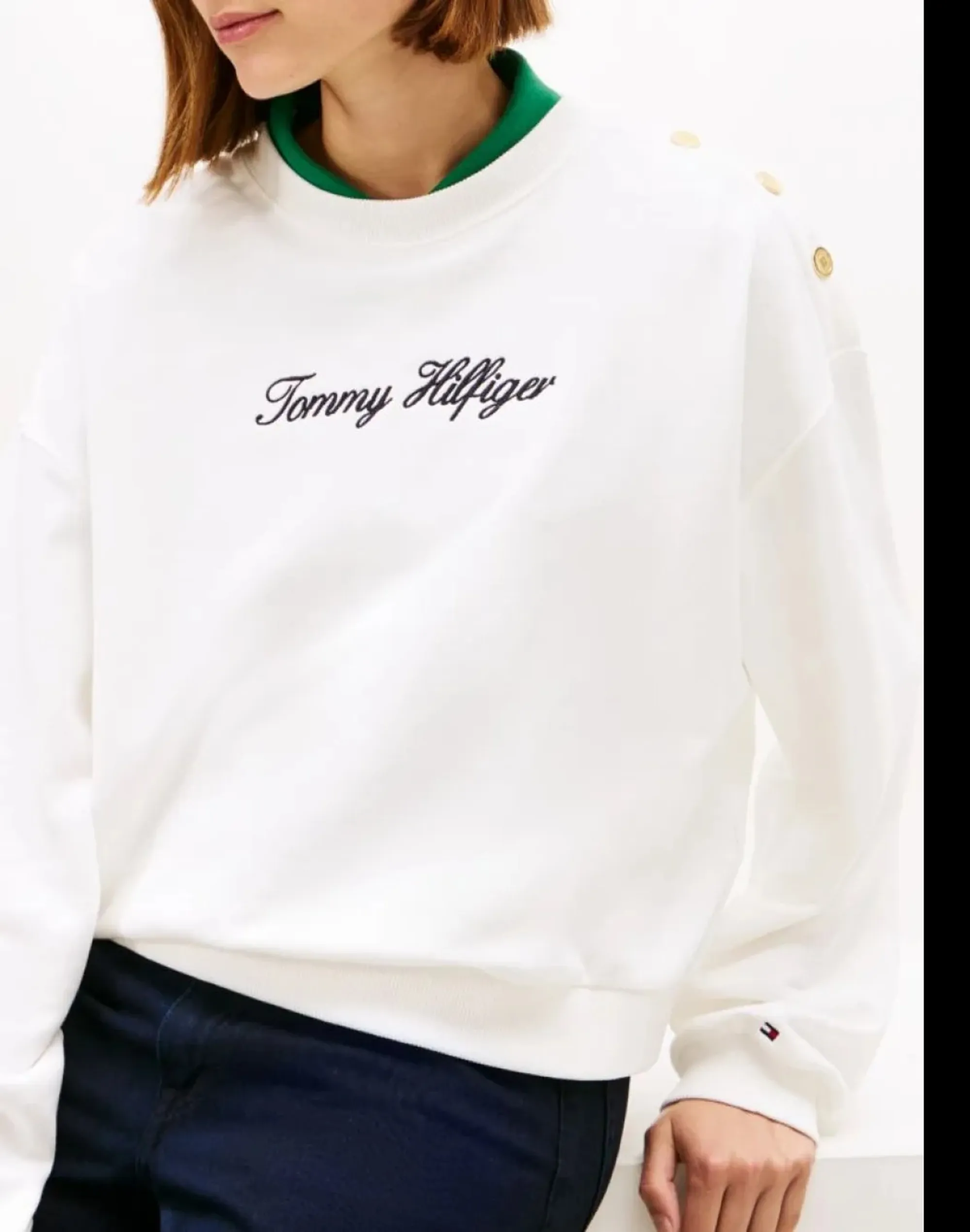 Tommy Hilfiger B'Sweatshirt' White Ww0Ww48783 169746